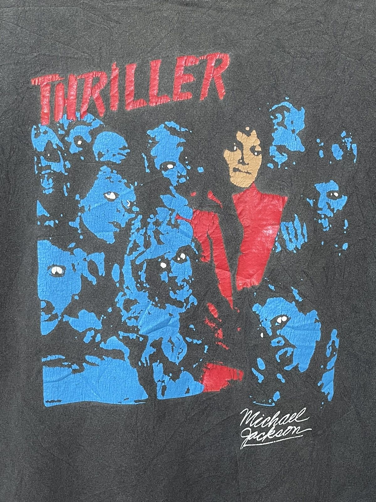 Michael Jackson Vintage Michael Jackson X Thriller Very Rare🔥 Size US M / EU 48-50 / 2 - 2 Thumbnail