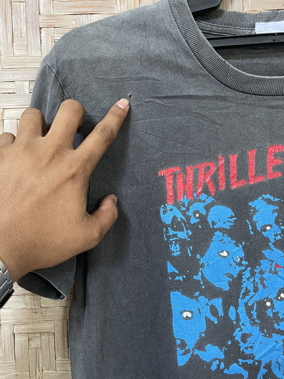 Michael Jackson Vintage Michael Jackson X Thriller Very Rare🔥 Size US M / EU 48-50 / 2 - 9 Thumbnail