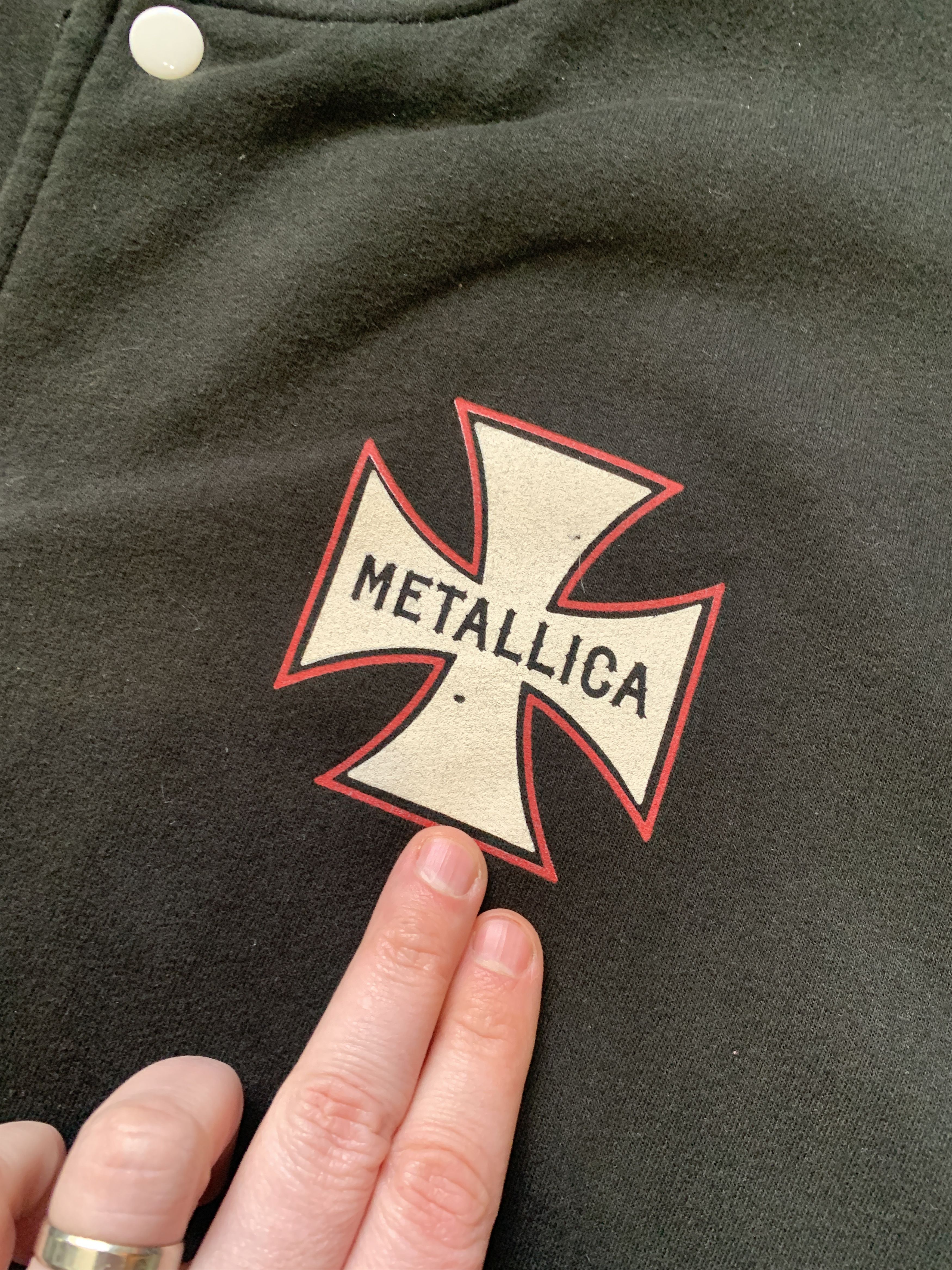 Band Tees Metallica Bay Area Vintage Jacket Size US XXL / EU 58 / 5 - 9 Thumbnail