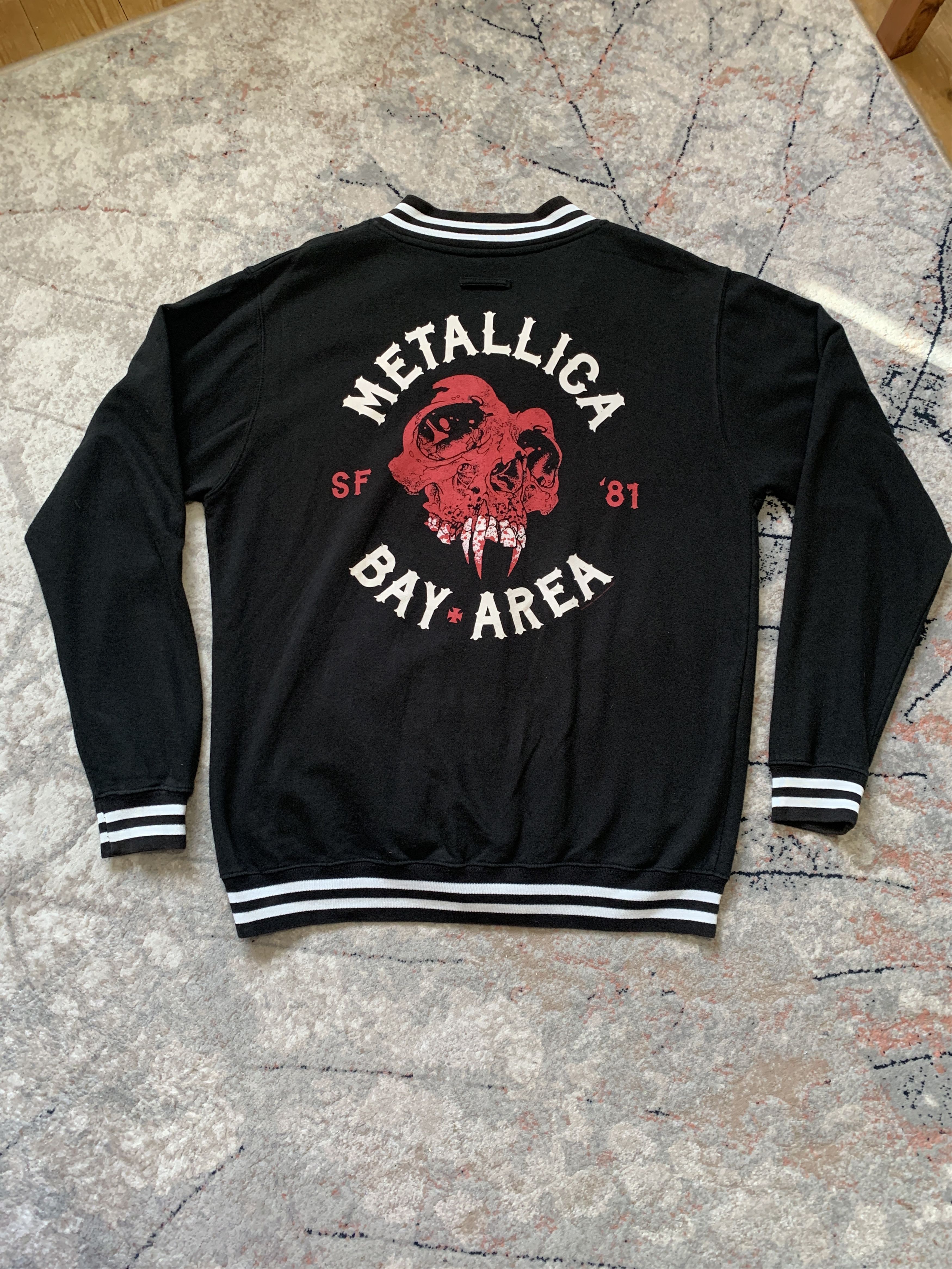 Band Tees Metallica Bay Area Vintage Jacket Size US XXL / EU 58 / 5 - 4 Thumbnail