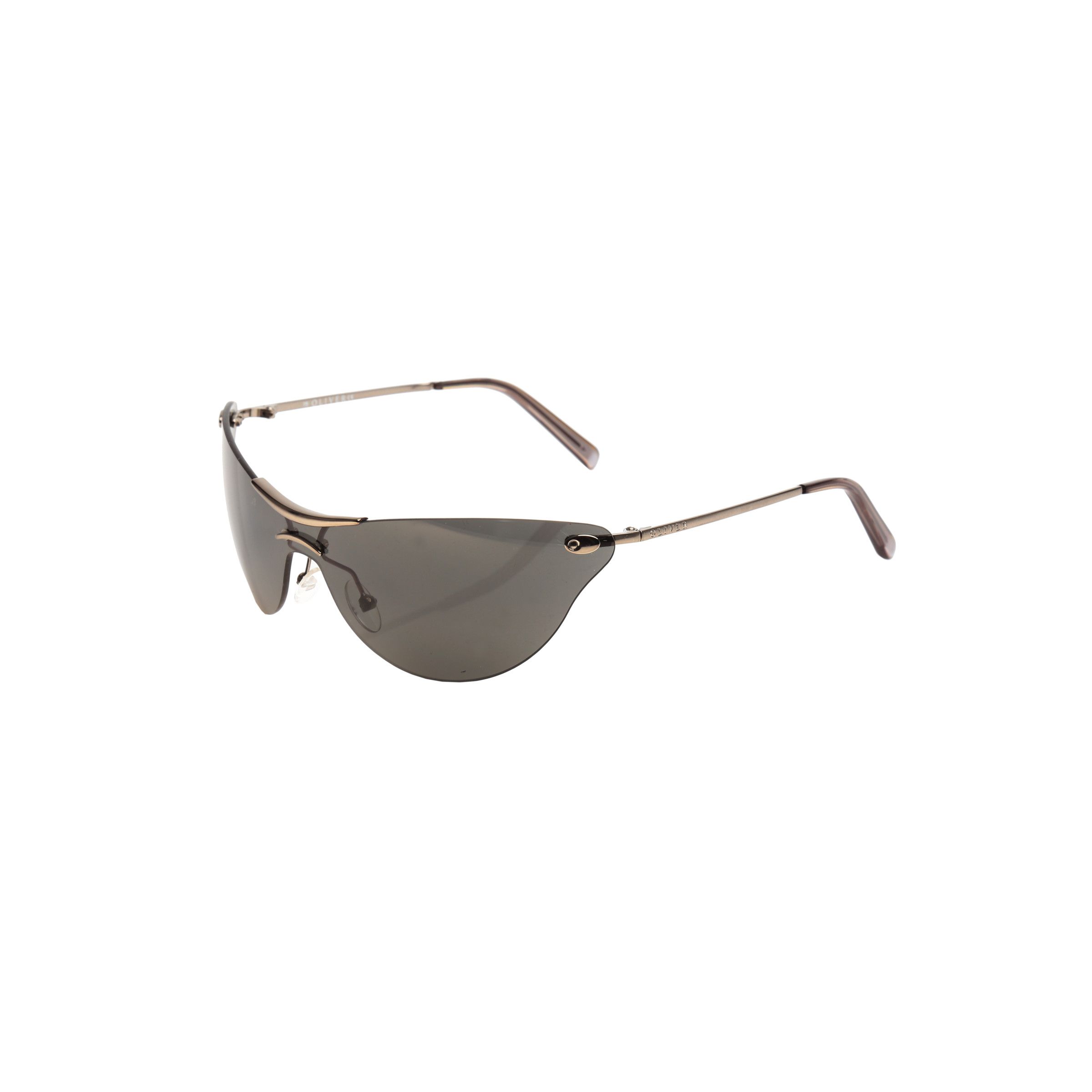Valentino Oliver by Valentino 90's Silver Rimless Sunglasses Size ONE SIZE - 2 Thumbnail
