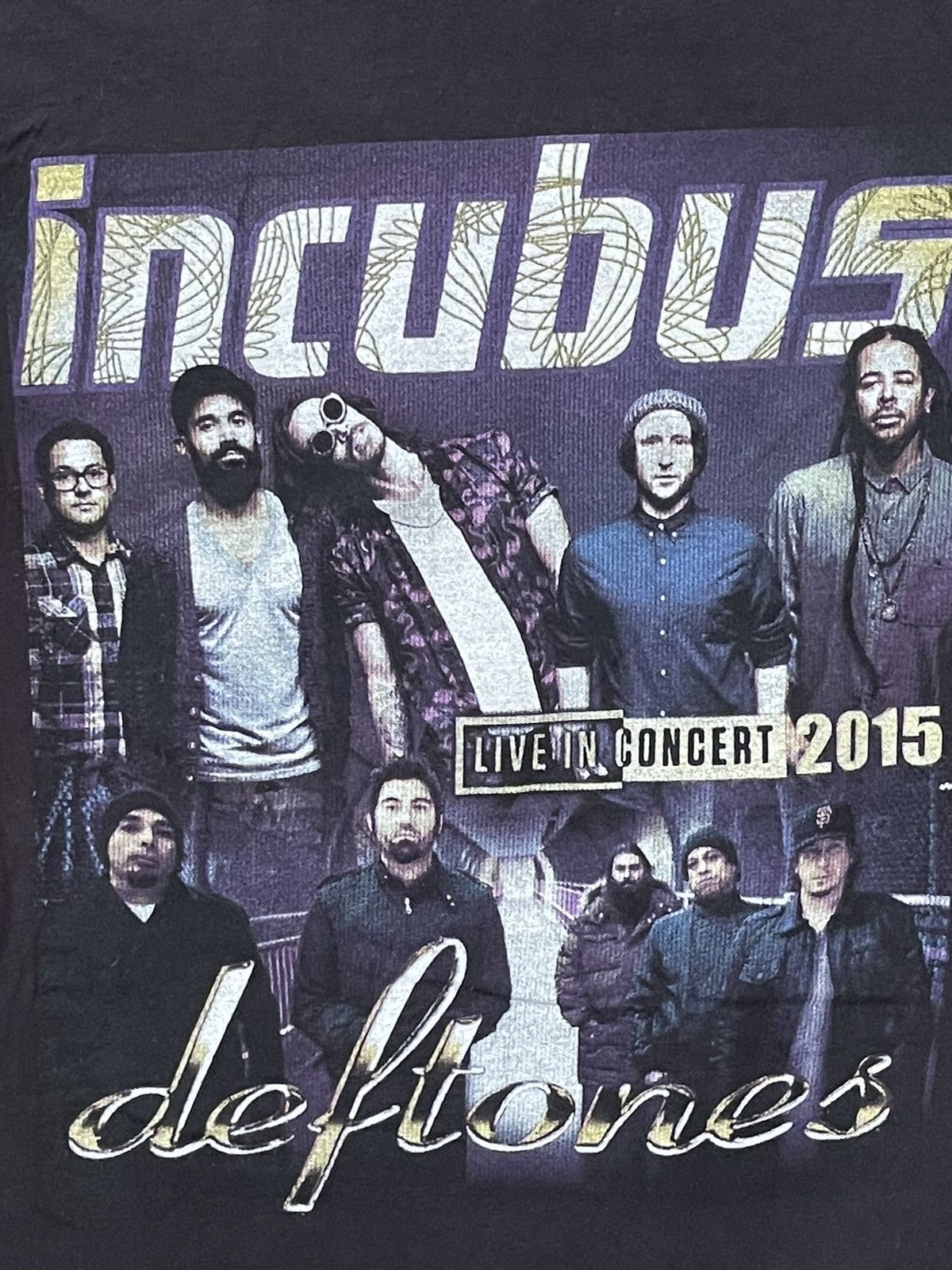 Band Tees Band Tee x Incubus x deftones Live In Concert 2015🔥 Size US M / EU 48-50 / 2 - 2 Thumbnail