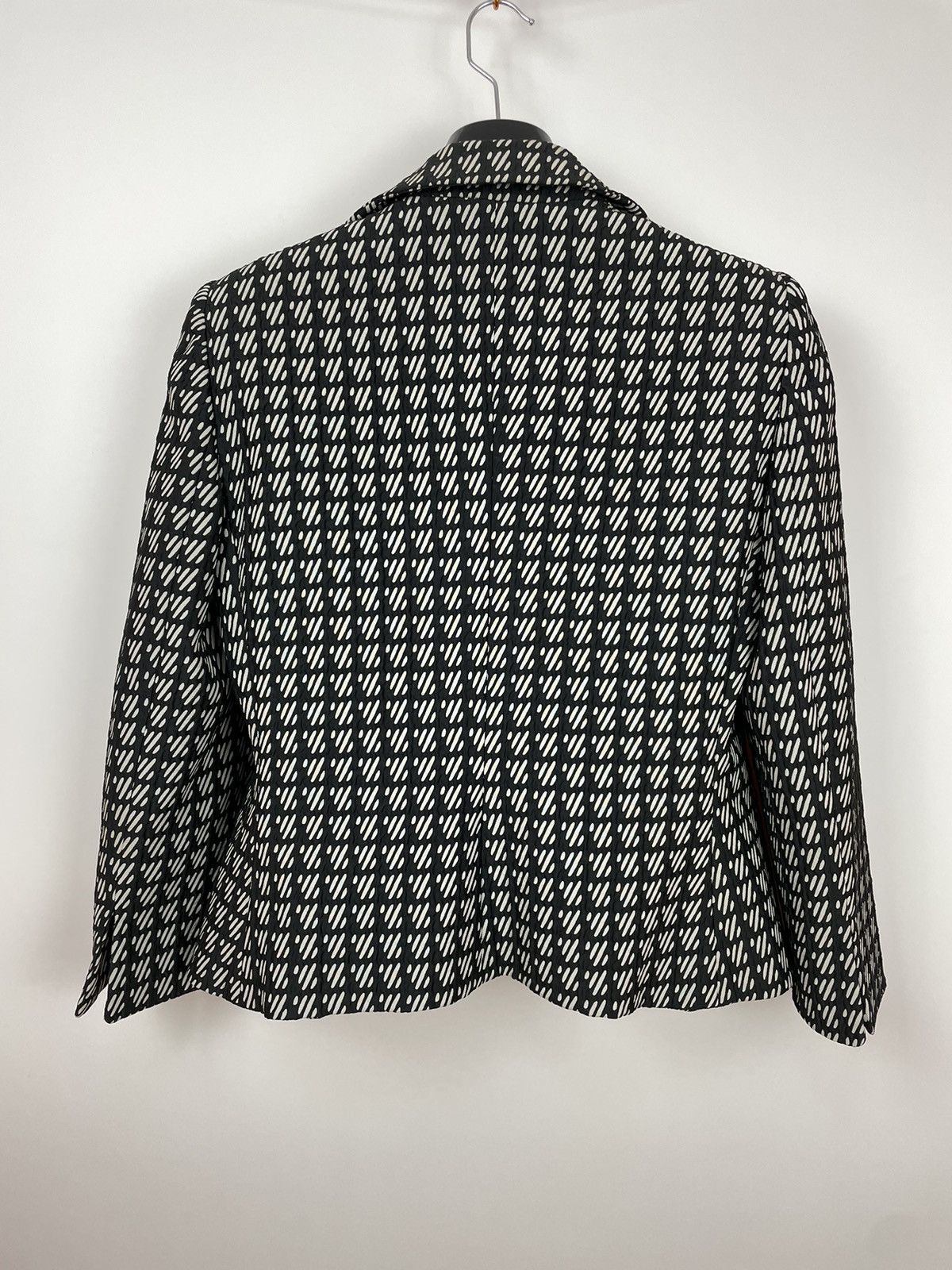 Giorgio Armani ARMANI COLLEZIONi made in Italy pied-de-poule blazer jacket Size M / US 6-8 / IT 42-44 - 5 Thumbnail