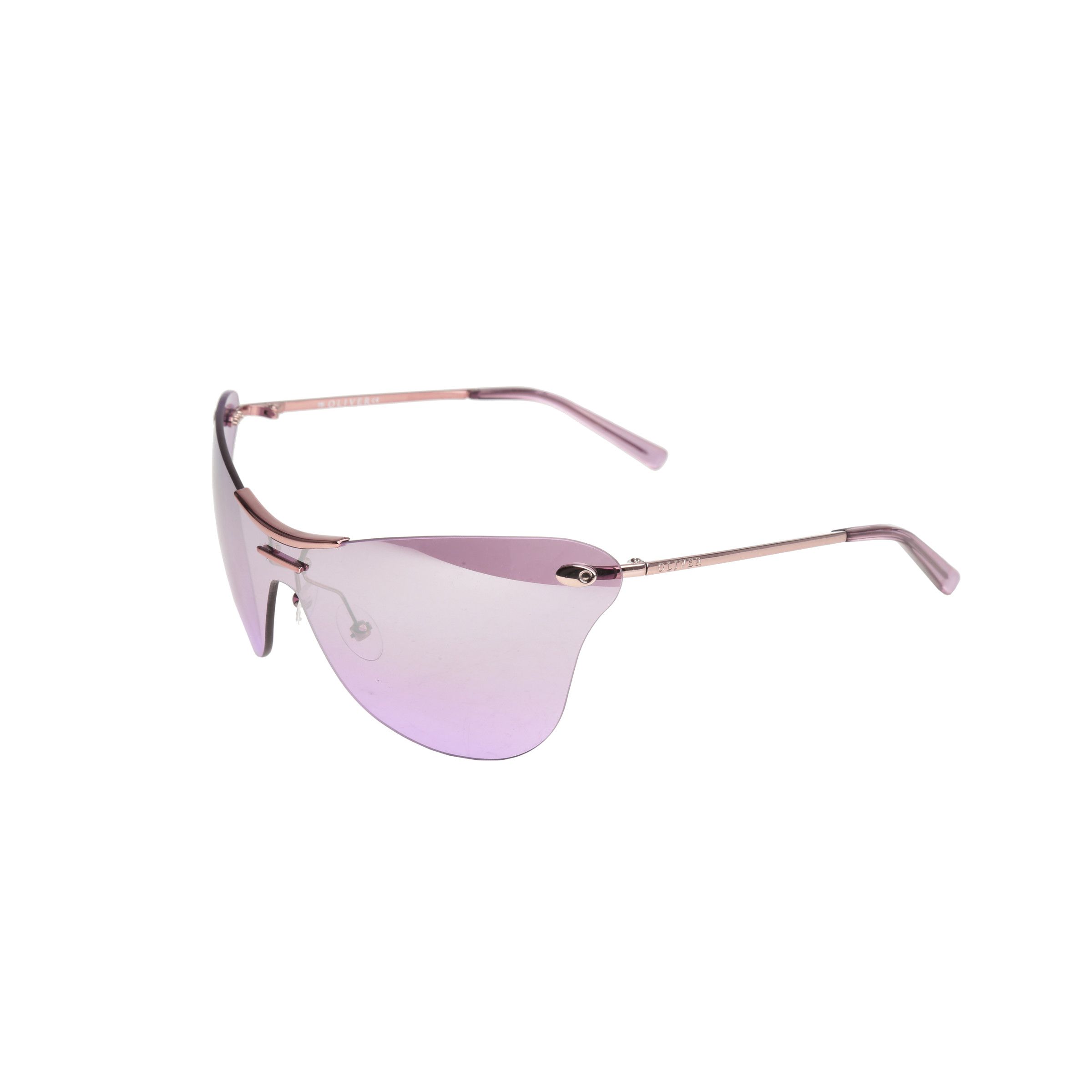 Valentino Oliver by Valentino 90's Pink Oversize Cat-Eye Sunglasses Size ONE SIZE - 2 Thumbnail