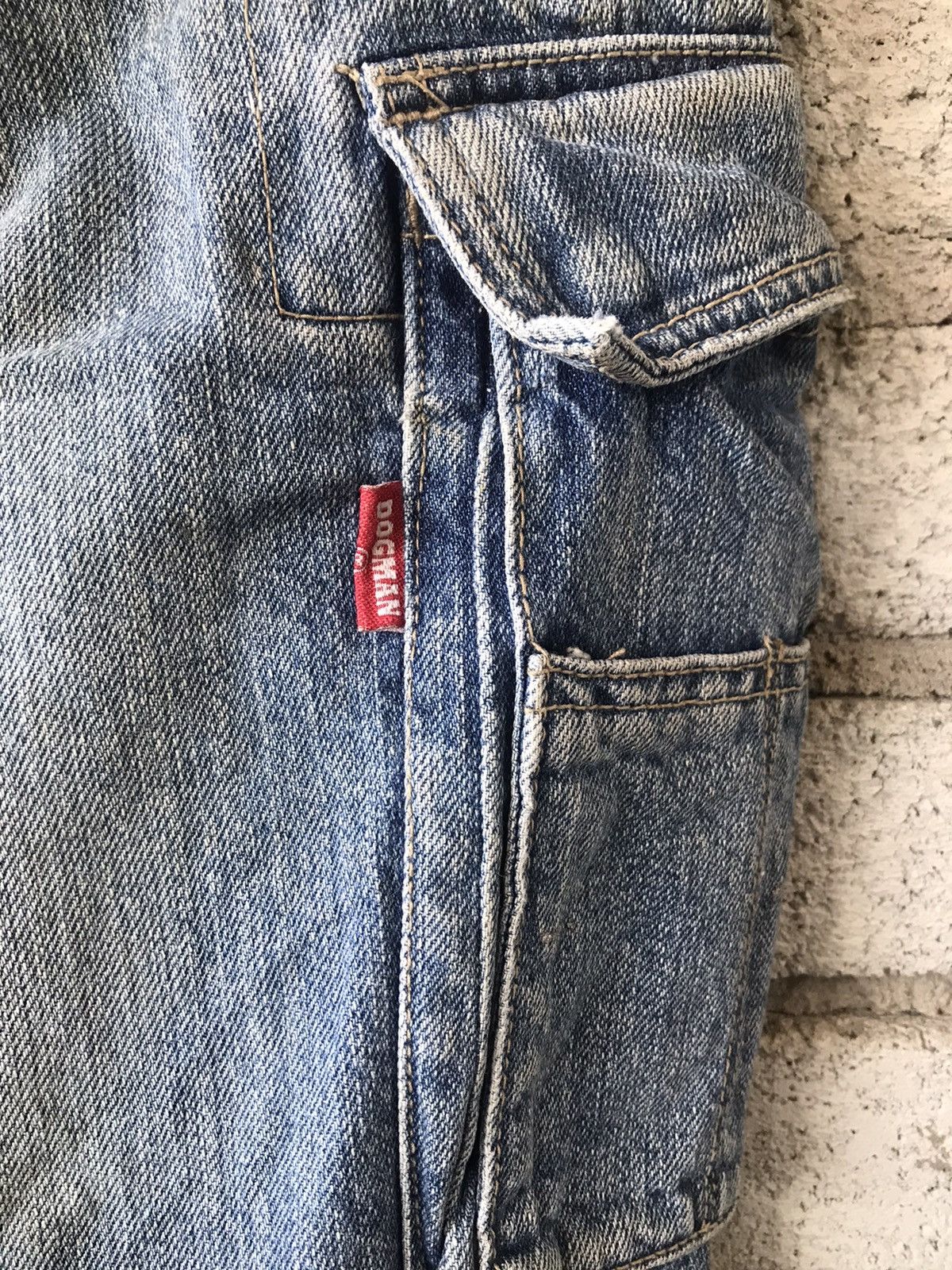 If Six Was Nine × Japanese Brand × Vintage Vintage Japanese Brand Dogman Cargo Jeans Size US 31 - 6 Thumbnail