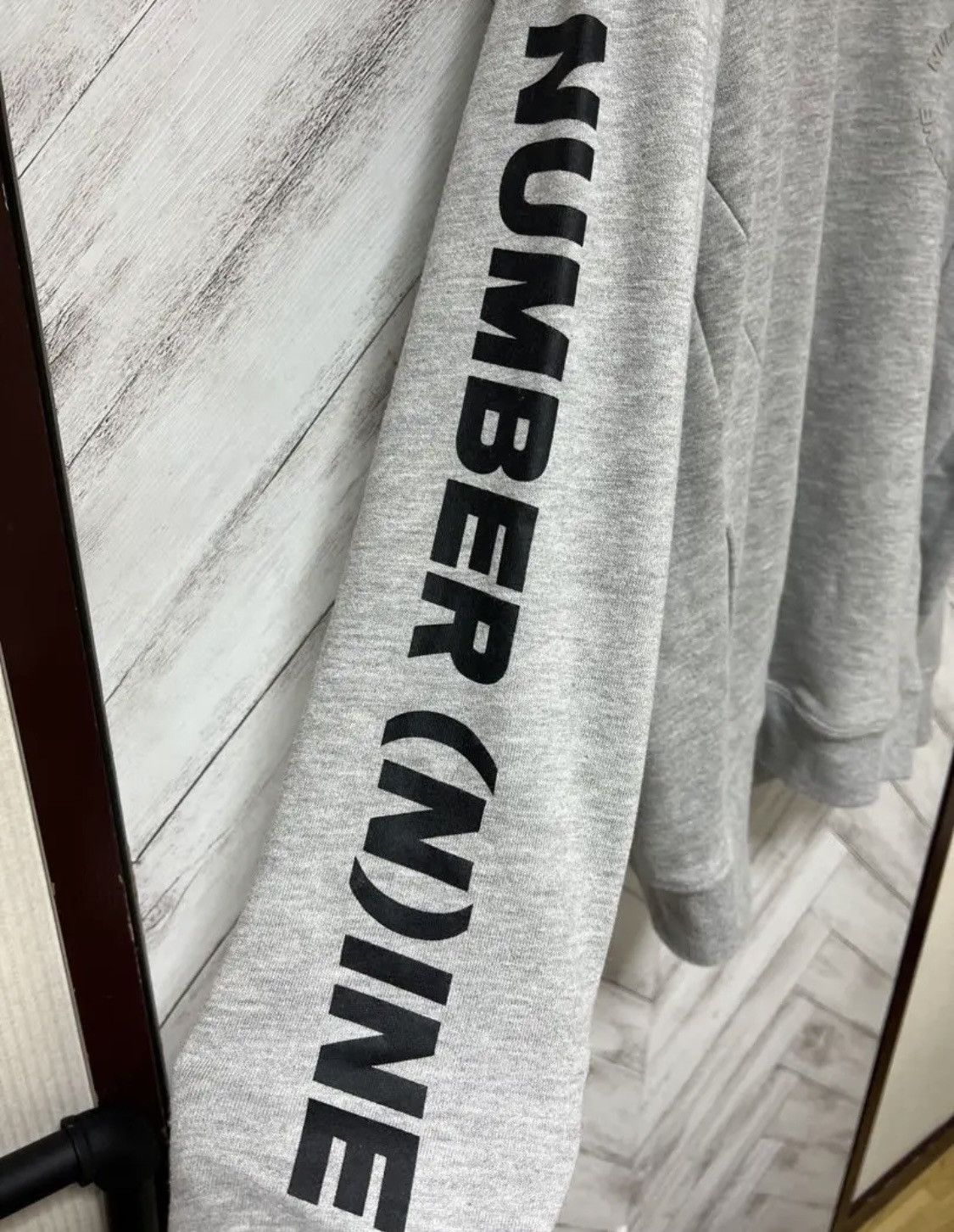 Number (N)ine Number nine sweatshirt sleeve logo Size US S / EU 44-46 / 1 - 5 Thumbnail