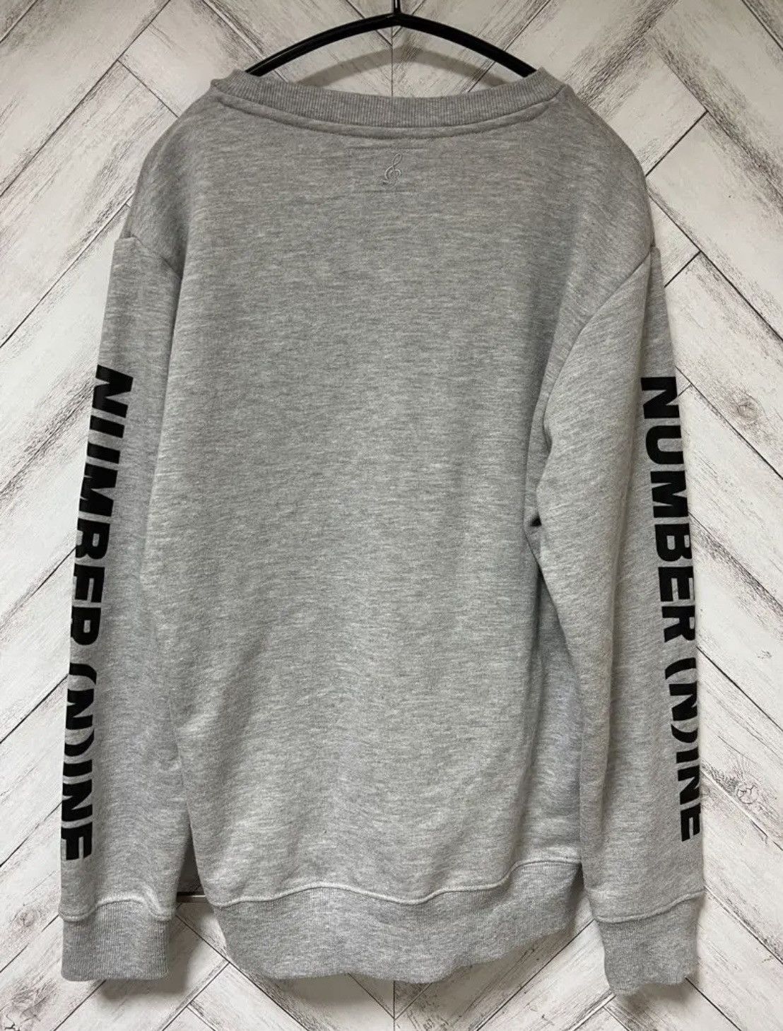 Number (N)ine Number nine sweatshirt sleeve logo Size US S / EU 44-46 / 1 - 1 Thumbnail