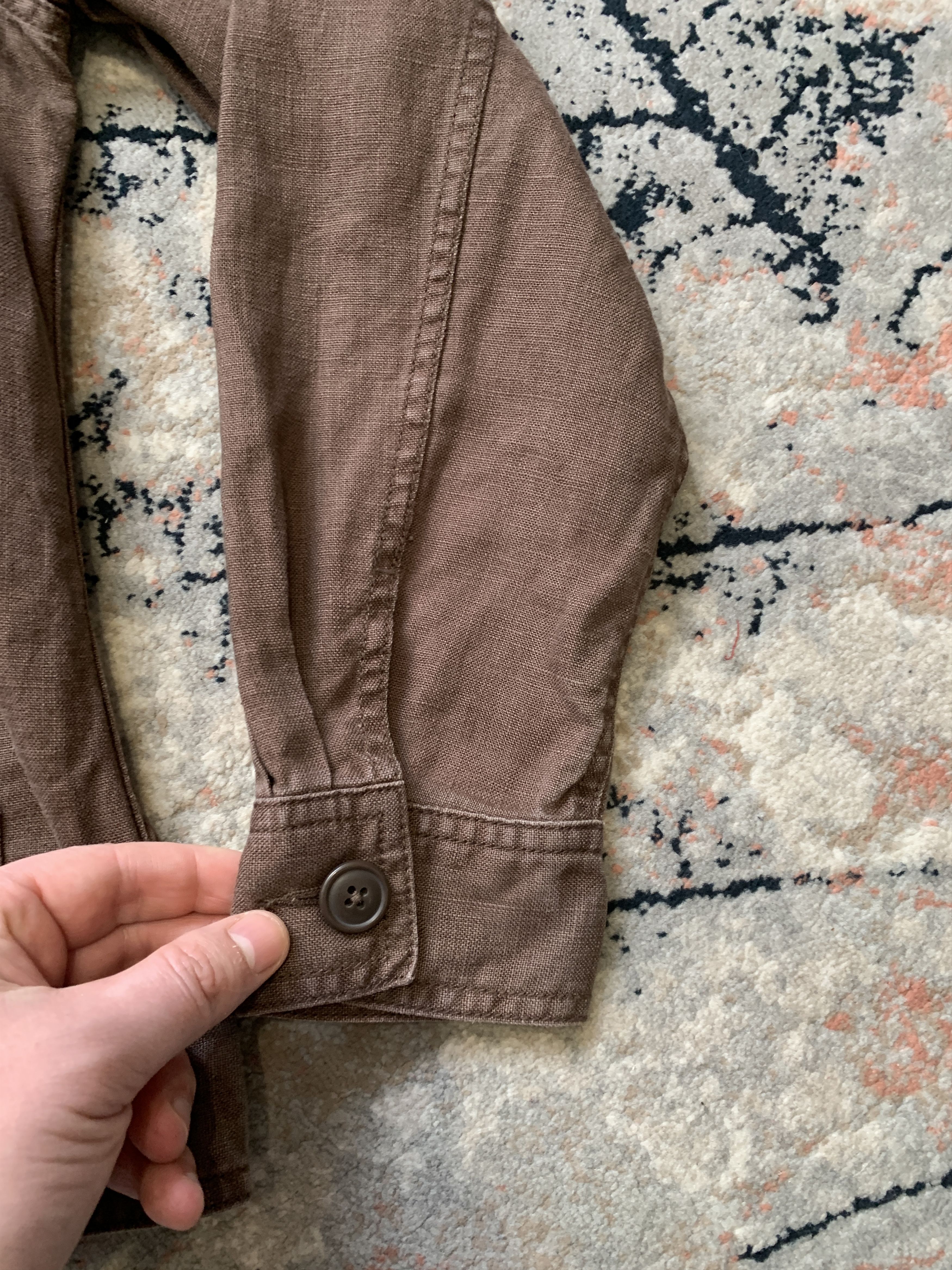Eddie Bauer Eddie Bauer Vintage 100% Linen Outdoor Jacket Size US M / EU 48-50 / 2 - 6 Thumbnail
