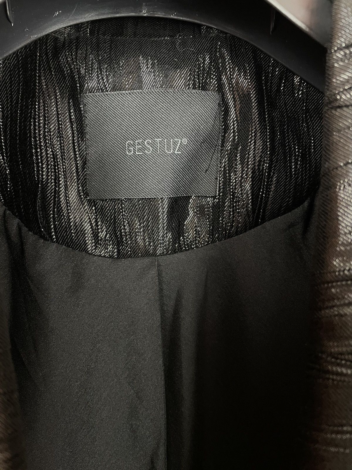 Gestuz GESTUZ PLEATED Womens black cocktails blazer jacket size 36 Size XS / US 0-2 / IT 36-38 - 9 Thumbnail