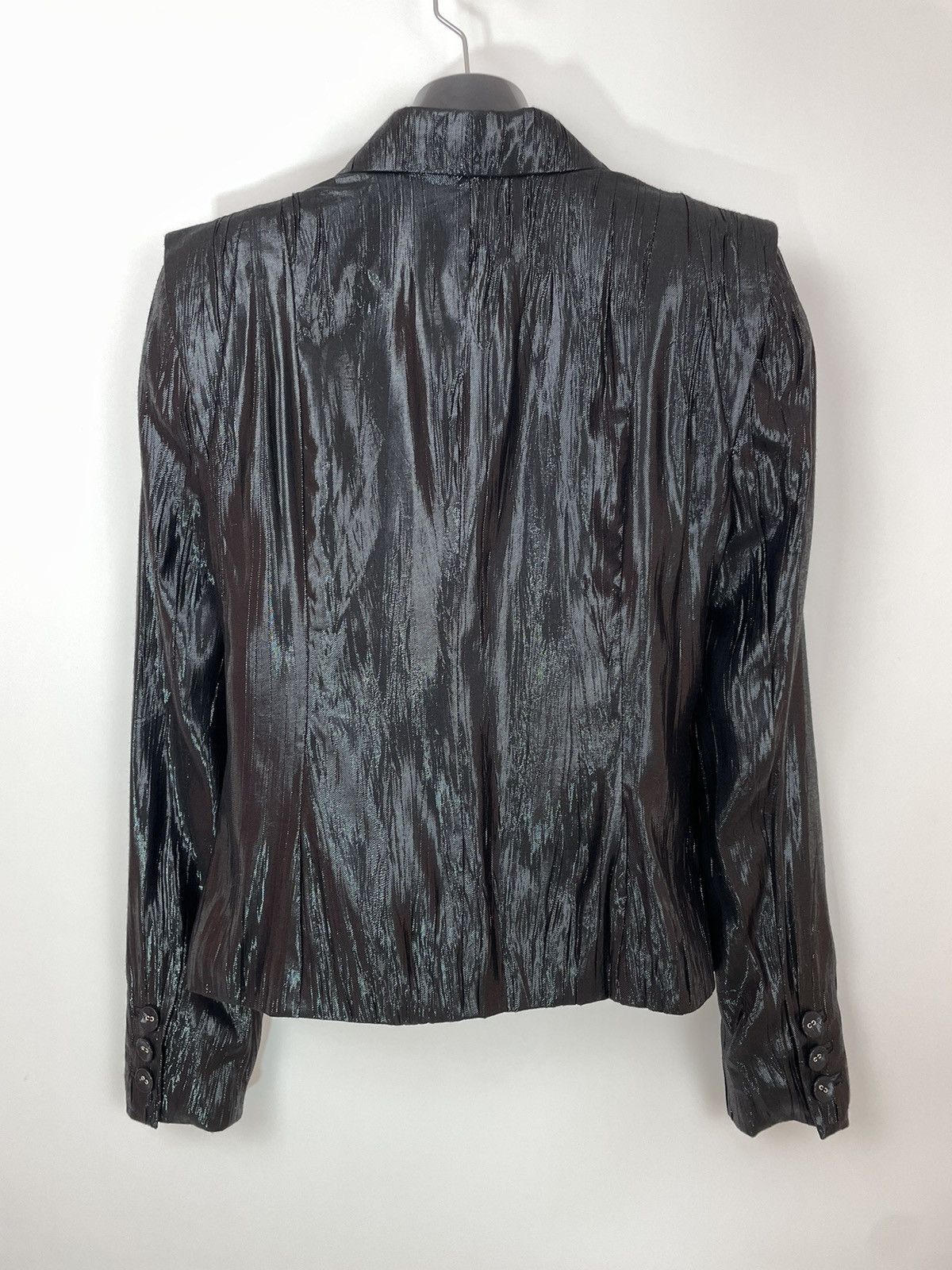 Gestuz GESTUZ PLEATED Womens black cocktails blazer jacket size 36 Size XS / US 0-2 / IT 36-38 - 6 Thumbnail
