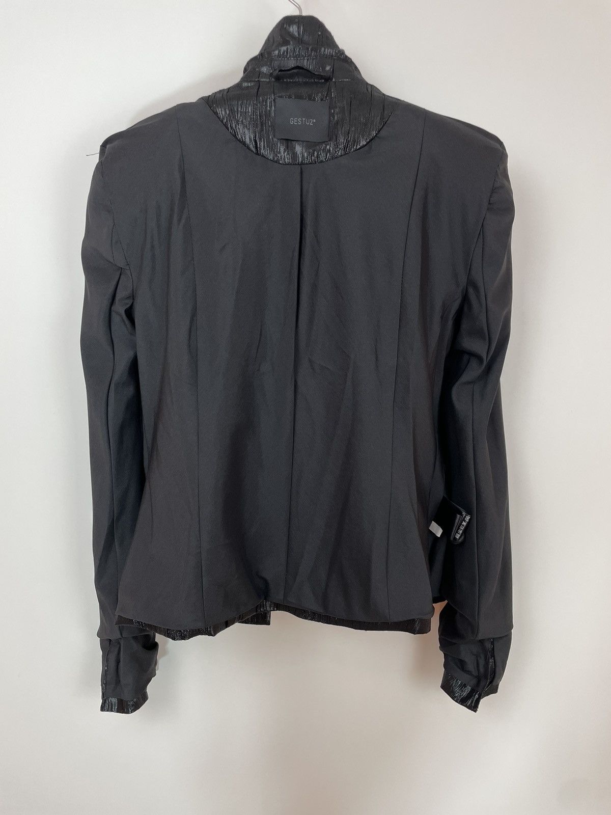 Gestuz GESTUZ PLEATED Womens black cocktails blazer jacket size 36 Size XS / US 0-2 / IT 36-38 - 12 Thumbnail