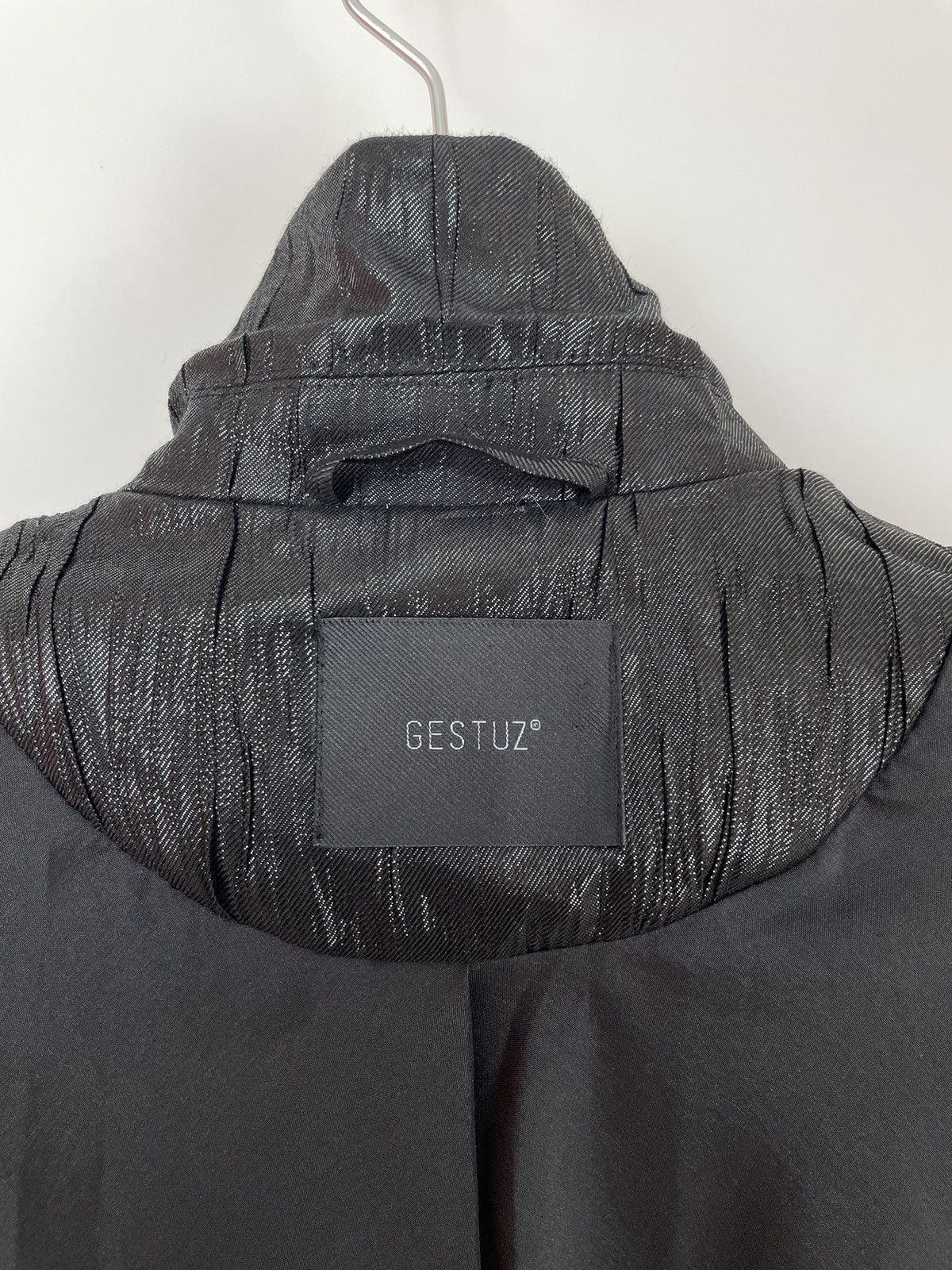 Gestuz GESTUZ PLEATED Womens black cocktails blazer jacket size 36 Size XS / US 0-2 / IT 36-38 - 15 Thumbnail