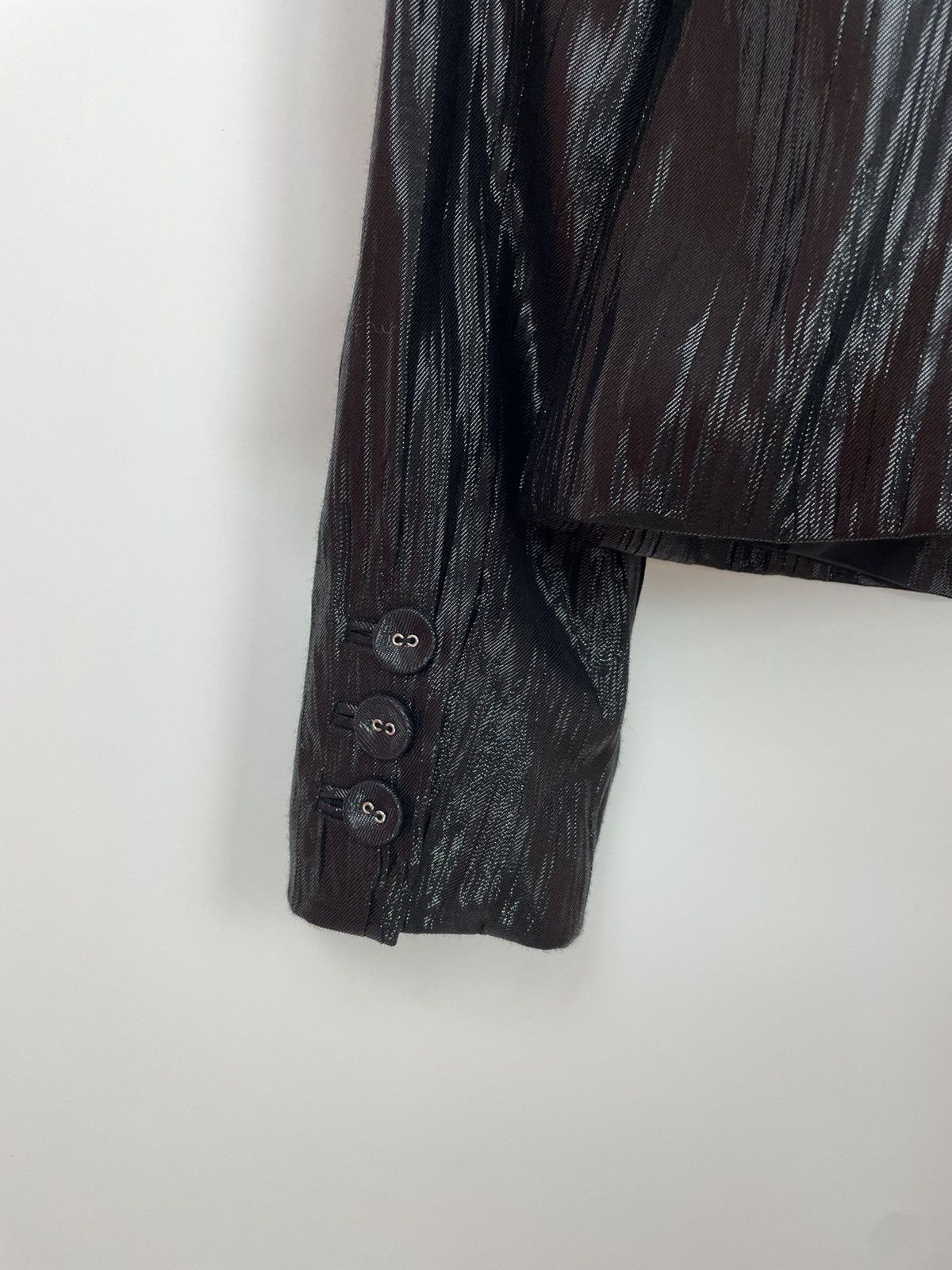Gestuz GESTUZ PLEATED Womens black cocktails blazer jacket size 36 Size XS / US 0-2 / IT 36-38 - 8 Thumbnail
