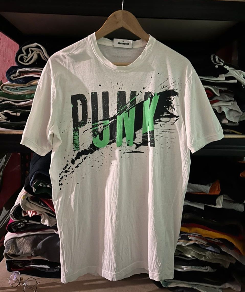 Tshirt dsquared2 punk