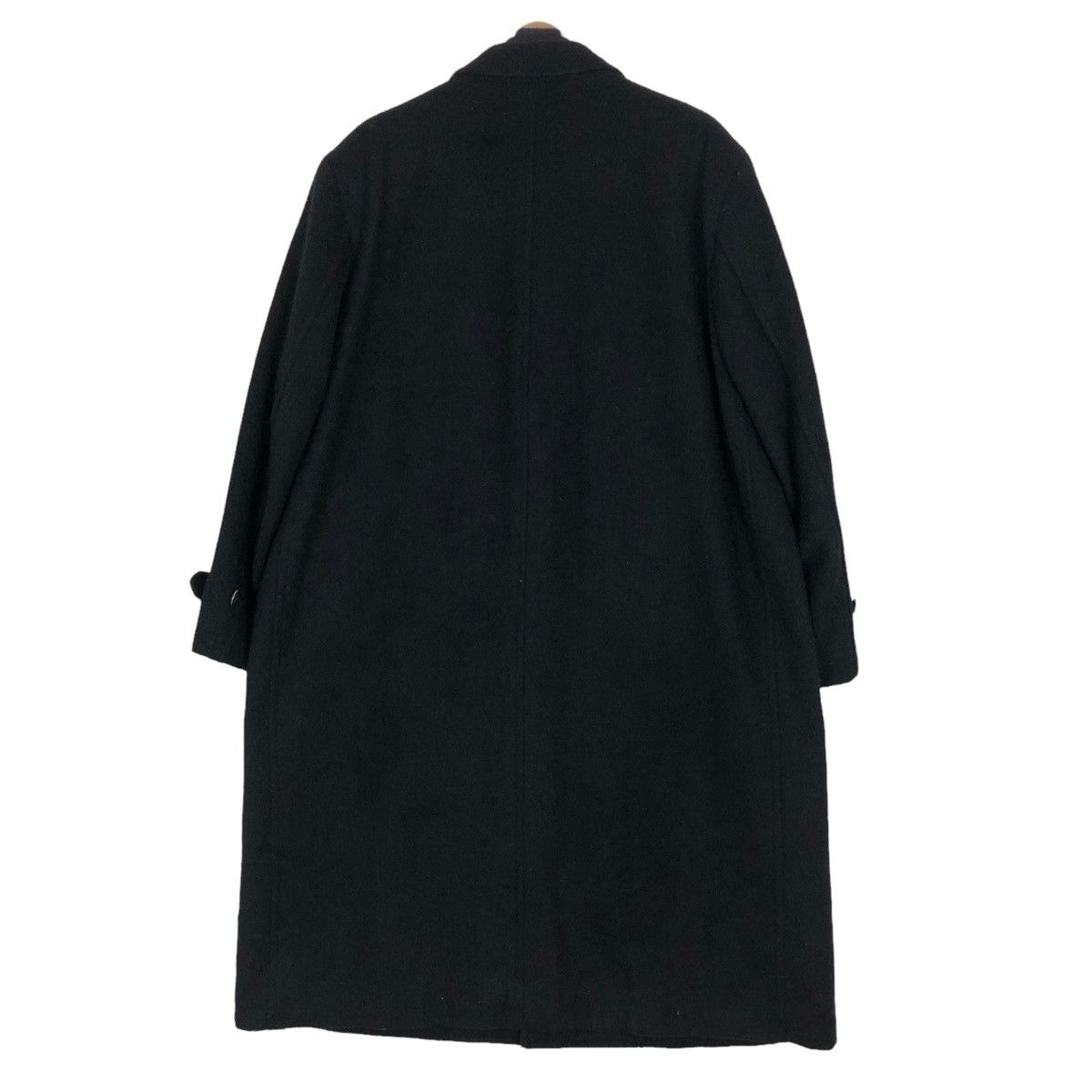 Comme des Garcons Vintage 90s Comme Des Garcons Homme Wool Overcoat Long Coat Size US L / EU 52-54 / 3 - 14 Thumbnail