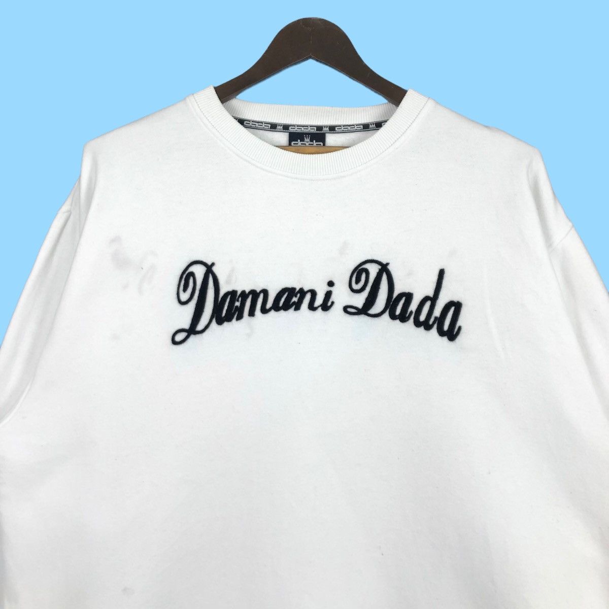 Damani Dada Vintage Damani Dada Supreme Crewneck Sweatshirt Oversized Size US XXL / EU 58 / 5 - 5 Thumbnail