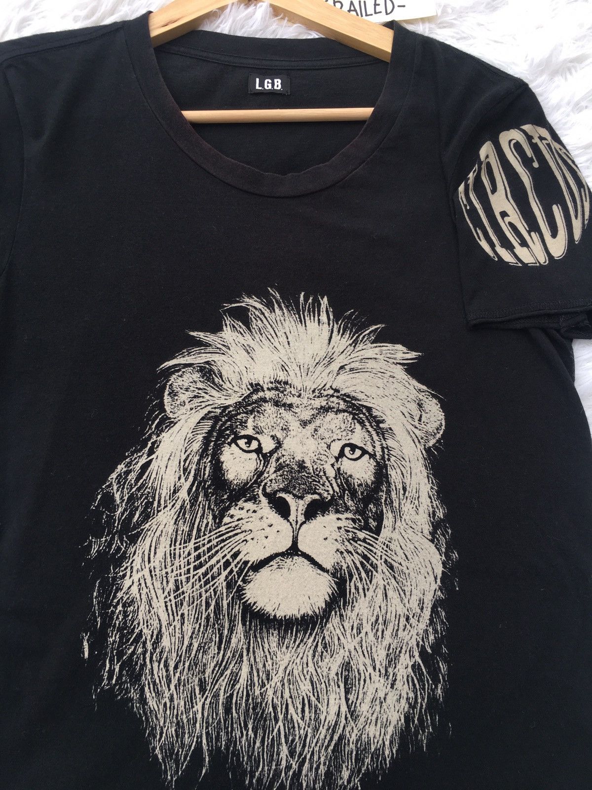 Le Grande Bleu (L.G.B.) Rare Le Grande Bleu LGB Lion Print Tshirt Size US XS / EU 42 / 0 - 6 Thumbnail