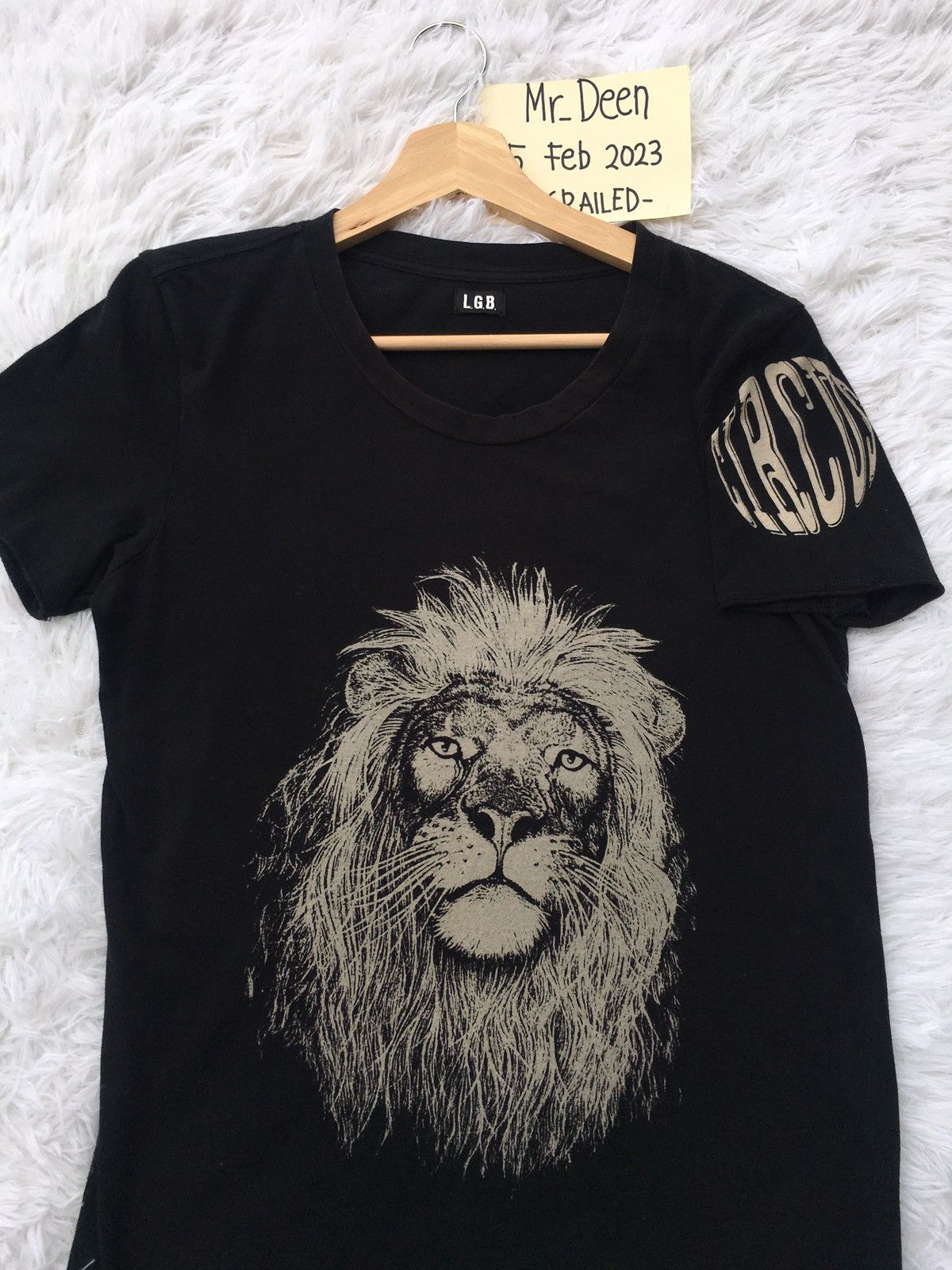 Le Grande Bleu (L.G.B.) Rare Le Grande Bleu LGB Lion Print Tshirt Size US XS / EU 42 / 0 - 5 Thumbnail