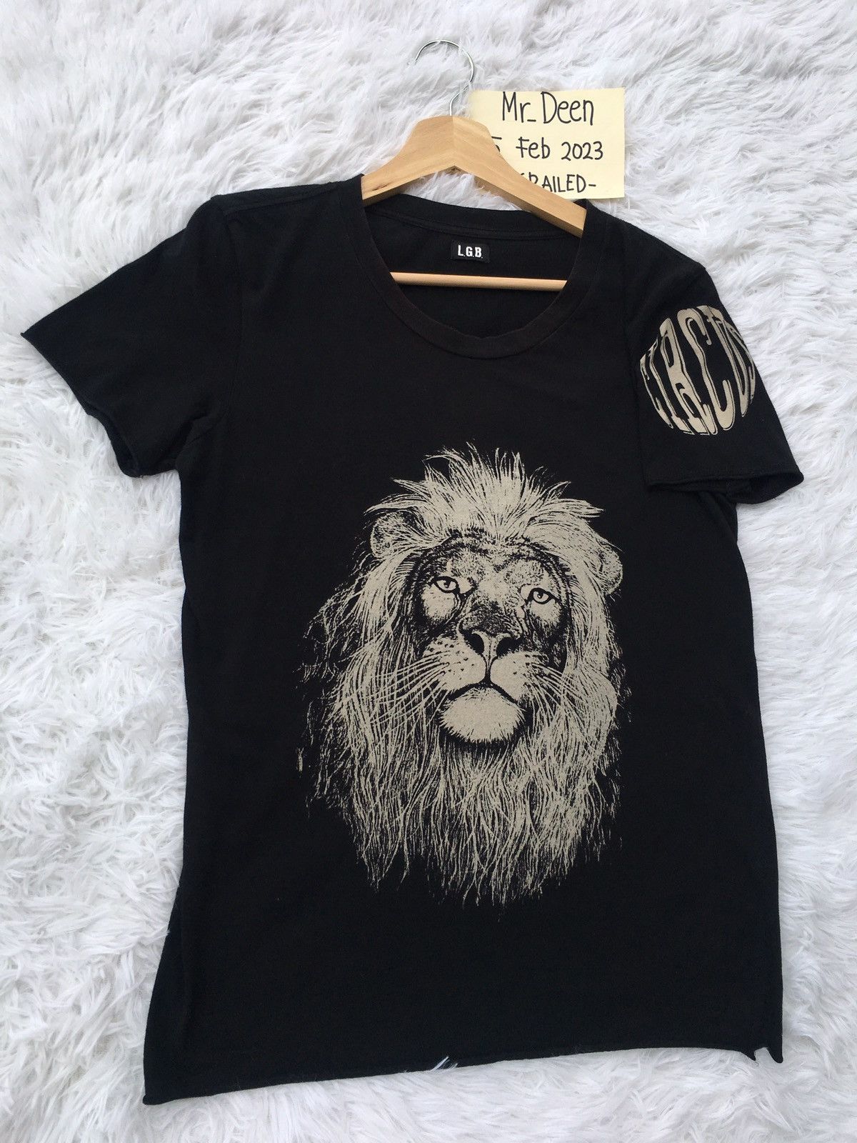 Le Grande Bleu (L.G.B.) Rare Le Grande Bleu LGB Lion Print Tshirt Size US XS / EU 42 / 0 - 3 Thumbnail
