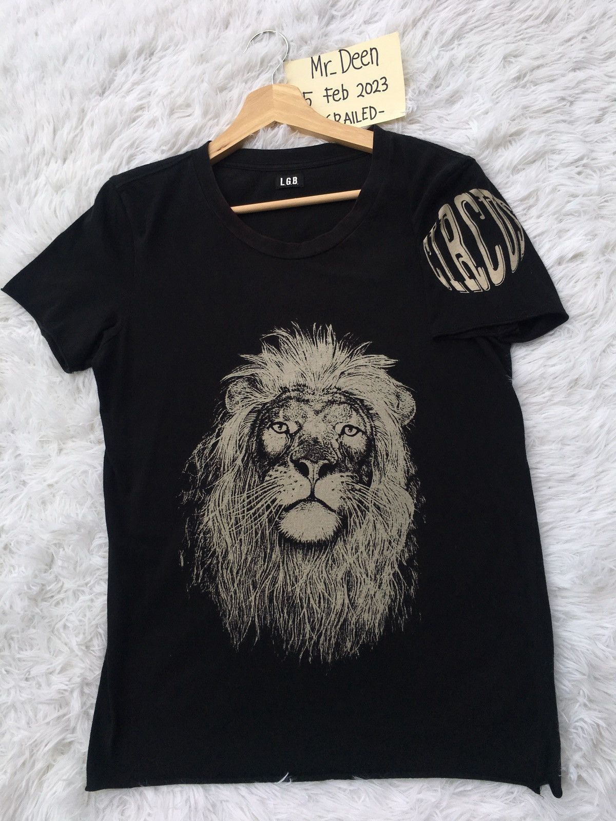 Le Grande Bleu (L.G.B.) Rare Le Grande Bleu LGB Lion Print Tshirt Size US XS / EU 42 / 0 - 4 Thumbnail