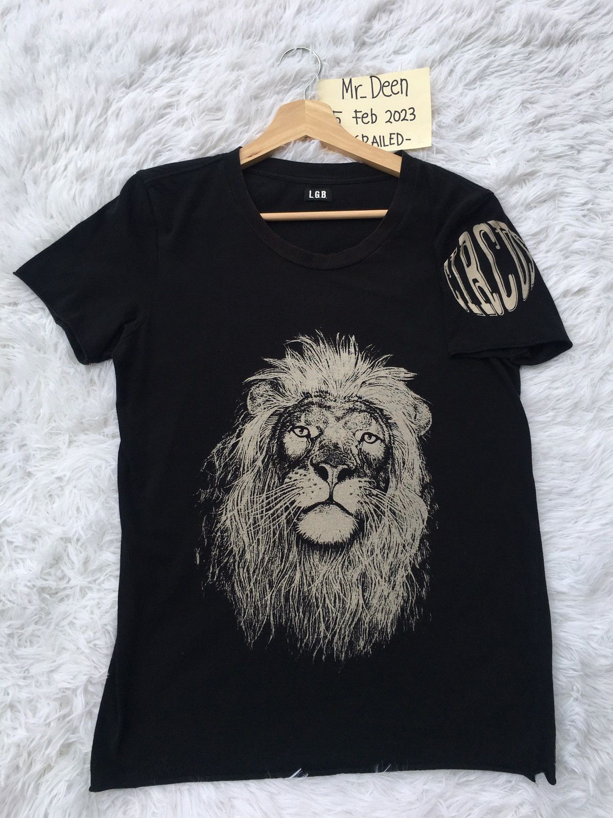 Le Grande Bleu (L.G.B.) Rare Le Grande Bleu LGB Lion Print Tshirt Size US XS / EU 42 / 0 - 2 Thumbnail