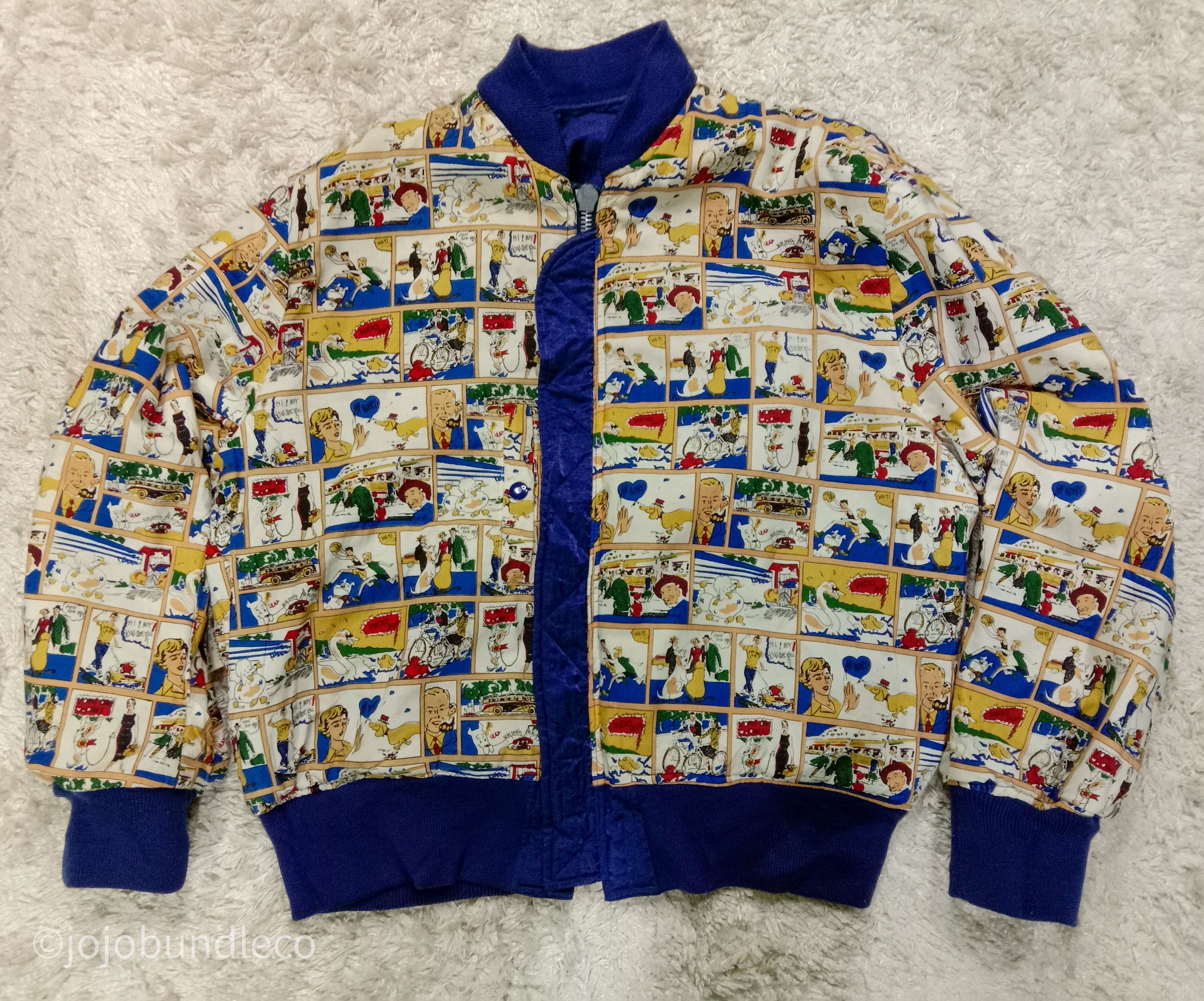Japanese Brand East Boy Bomber jacket Size US M / EU 48-50 / 2 - 8 Thumbnail