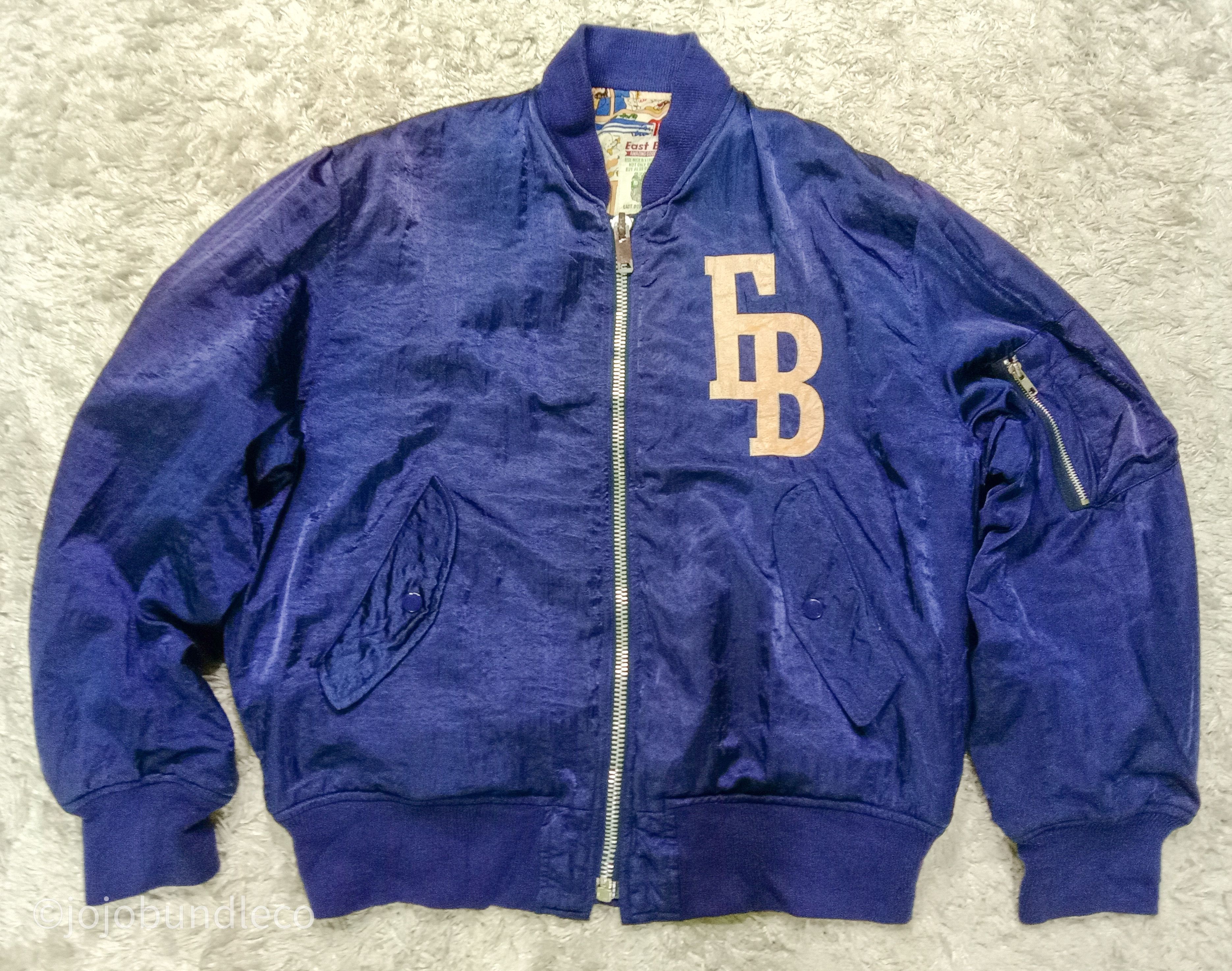 Japanese Brand East Boy Bomber jacket Size US M / EU 48-50 / 2 - 2 Thumbnail