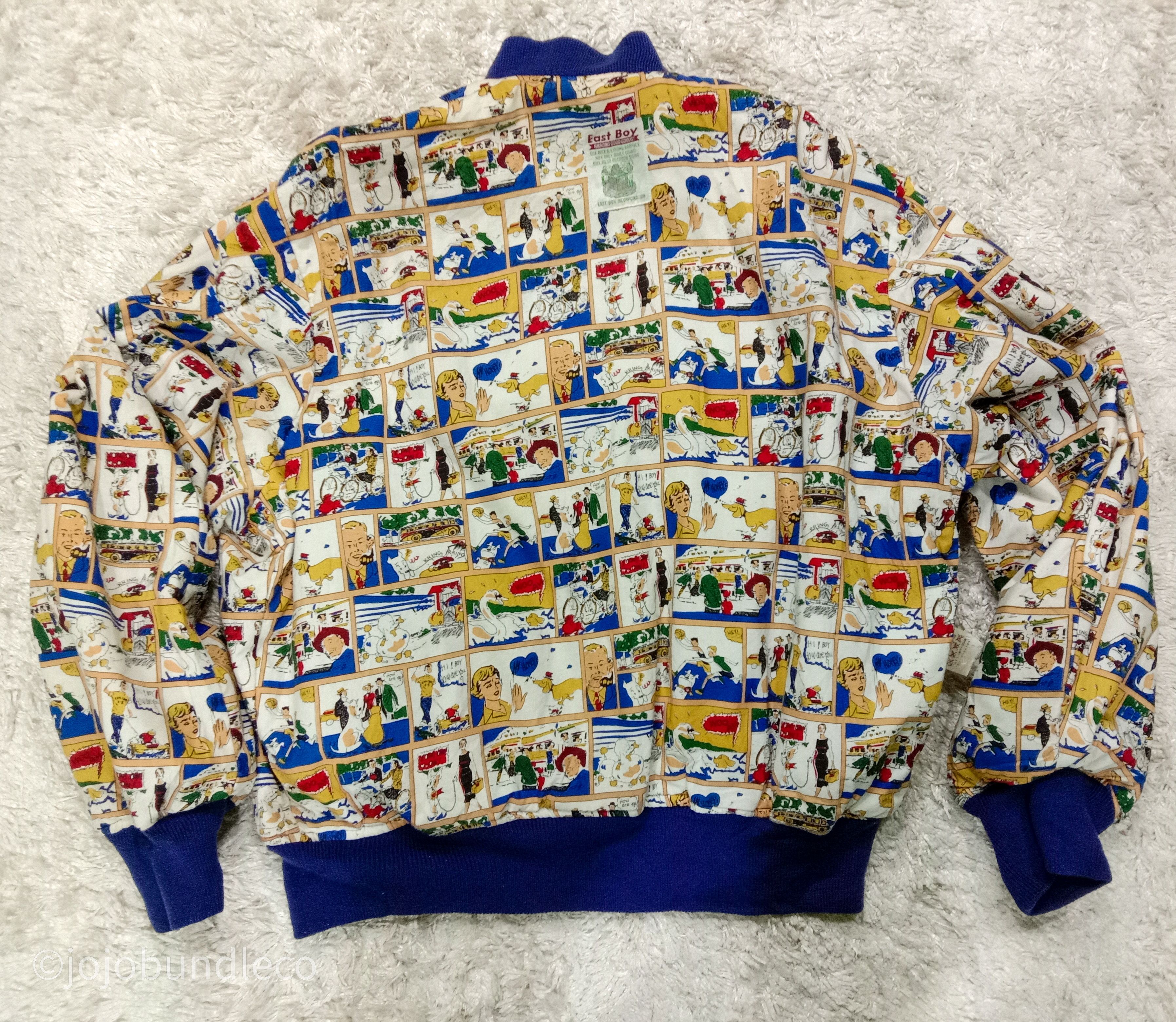 Japanese Brand East Boy Bomber jacket Size US M / EU 48-50 / 2 - 10 Thumbnail