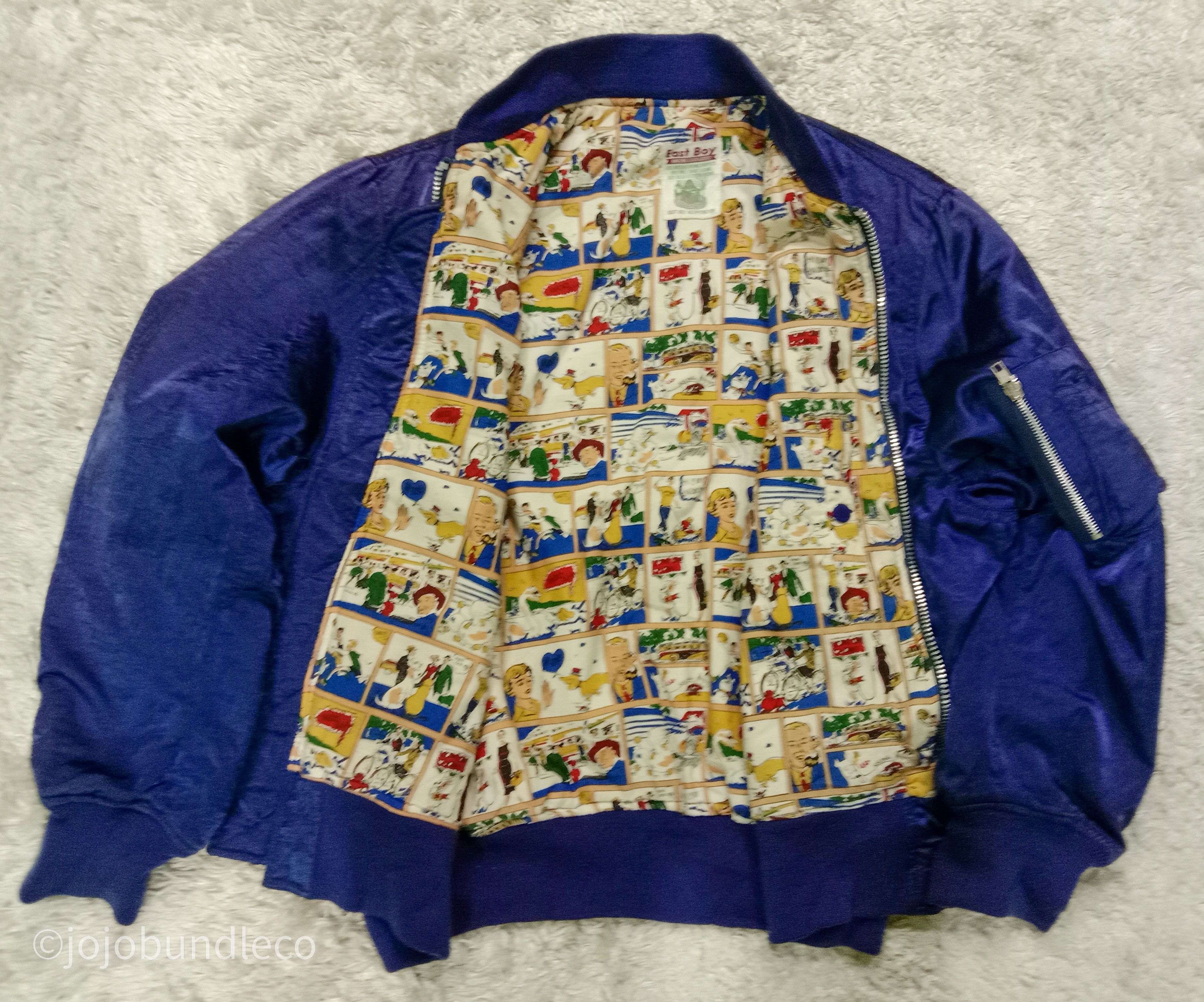 Japanese Brand East Boy Bomber jacket Size US M / EU 48-50 / 2 - 1 Thumbnail