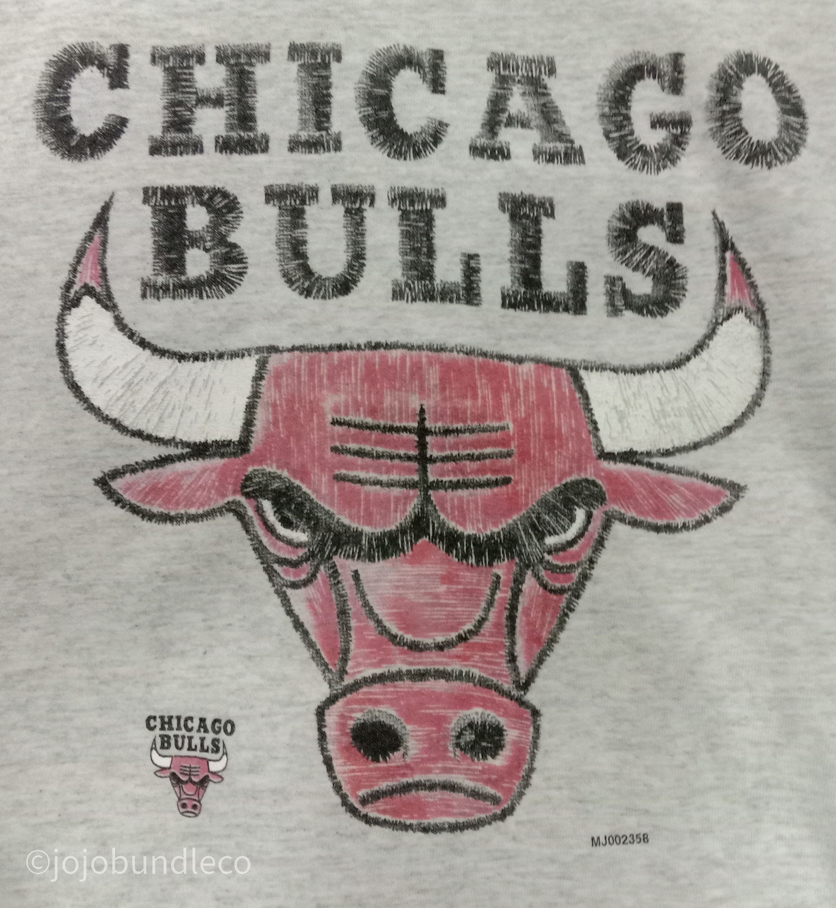 NBA Vtg Single stitch Chicago Bulls shirt Size US XL / EU 56 / 4 - 1 Thumbnail