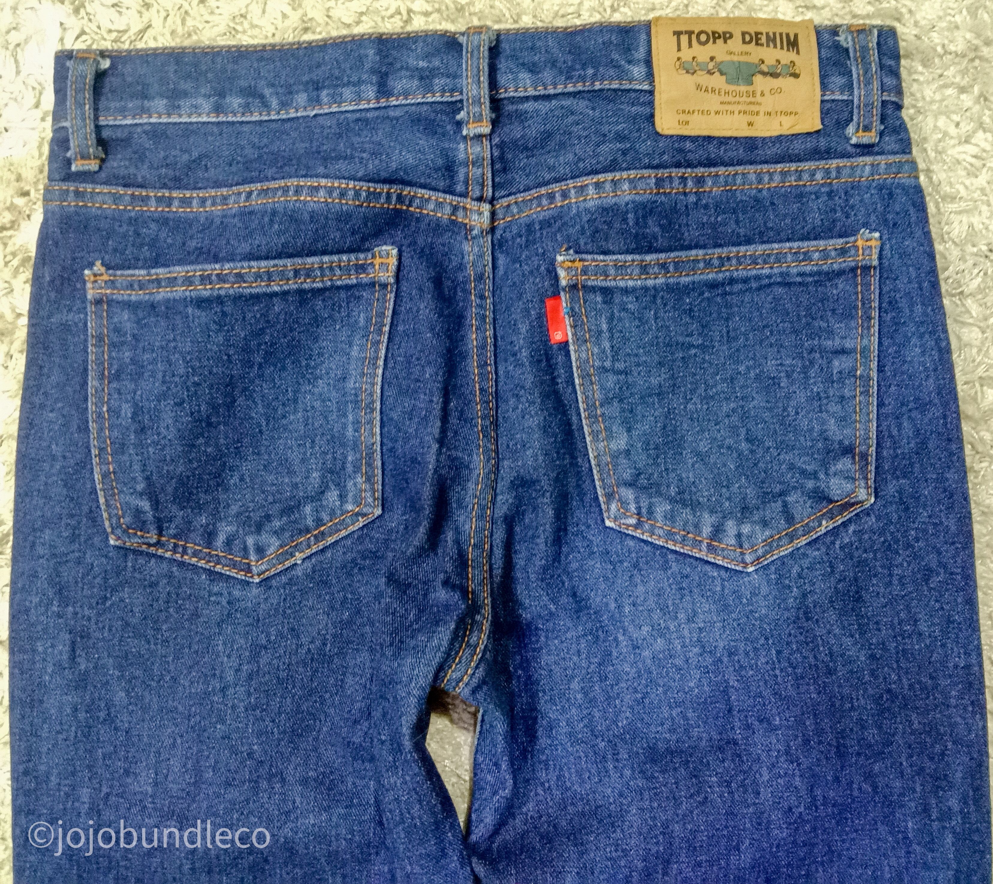 Japanese Brand Ttop Denim warehouse & co denim Size US 32 / EU 48 - 2 Thumbnail