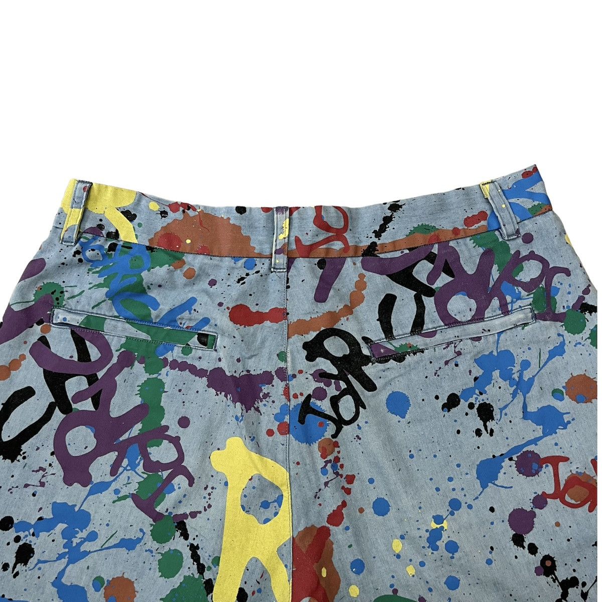 Joyrich 🔥Rare🔥 Joyrich Paint Splatter Shorts Size US 32 / EU 48 - 9 Thumbnail