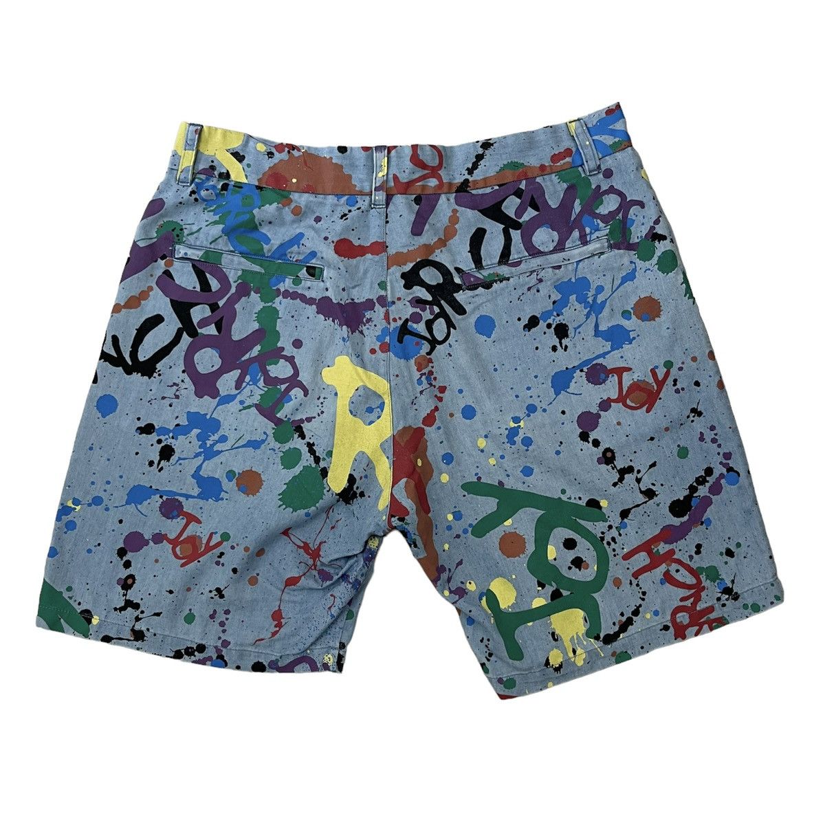 Joyrich 🔥Rare🔥 Joyrich Paint Splatter Shorts Size US 32 / EU 48 - 7 Thumbnail