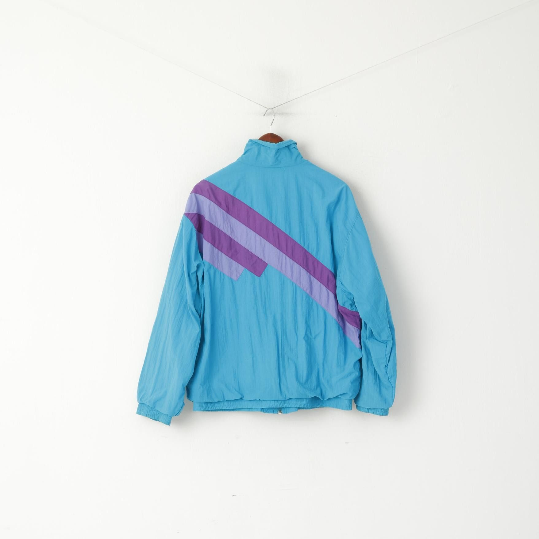 Vintage The Flagship Men L Jacket Turquoise Festival Bomber 0158 Size US L / EU 52-54 / 3 - 6 Thumbnail