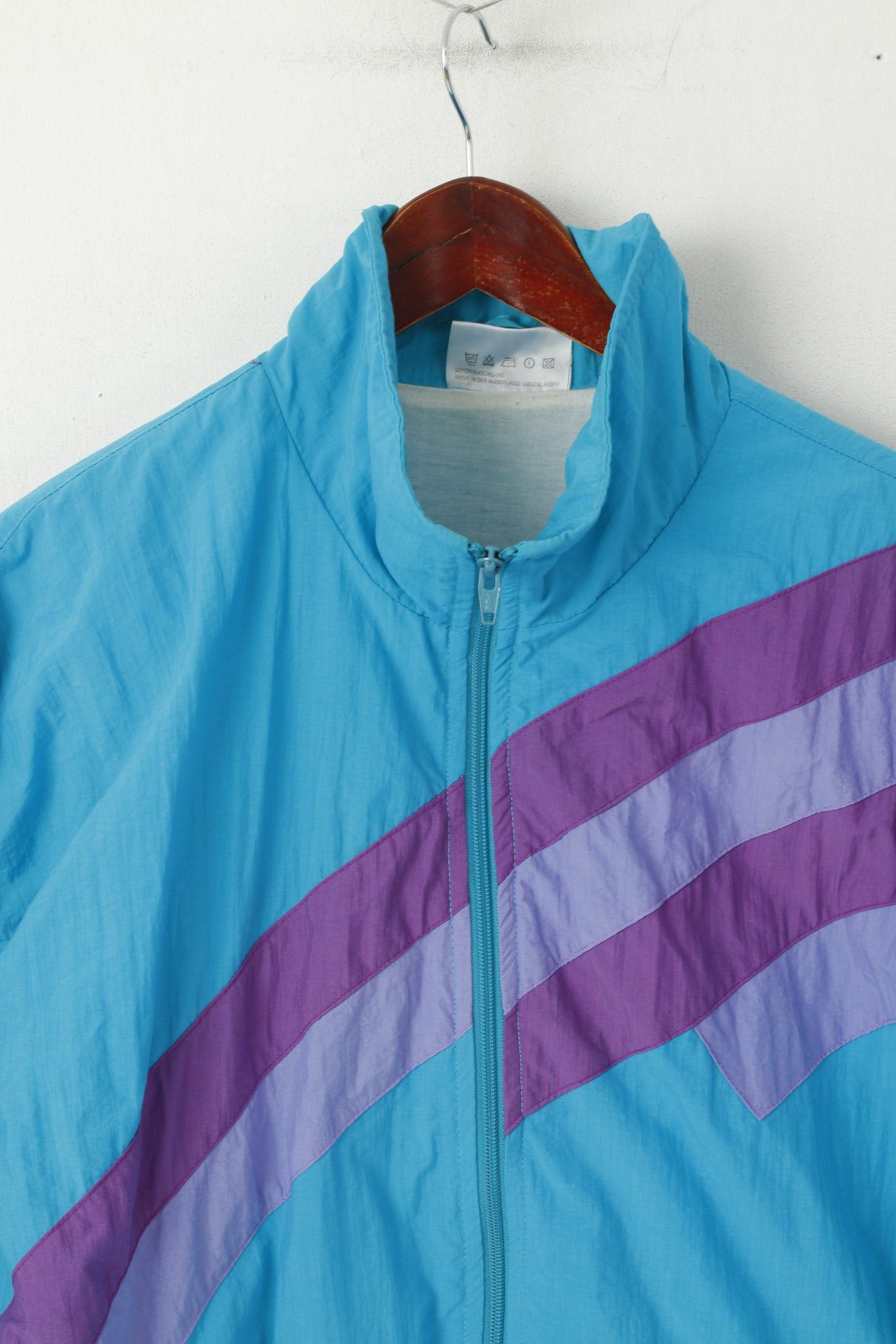 Vintage The Flagship Men L Jacket Turquoise Festival Bomber 0158 Size US L / EU 52-54 / 3 - 2 Thumbnail