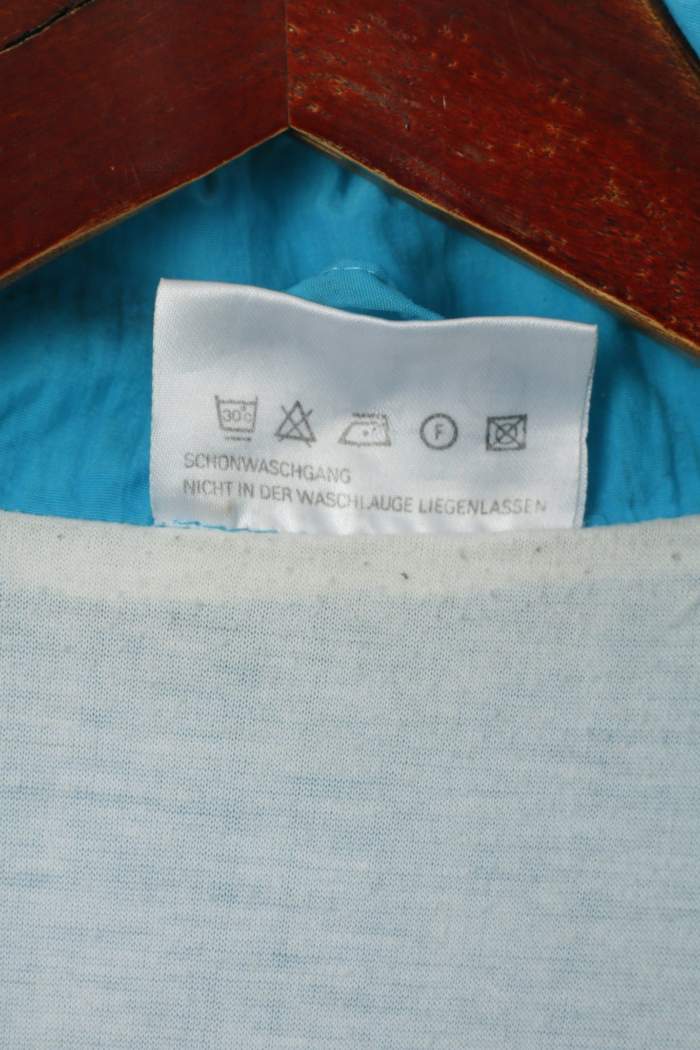 Vintage The Flagship Men L Jacket Turquoise Festival Bomber 0158 Size US L / EU 52-54 / 3 - 5 Thumbnail
