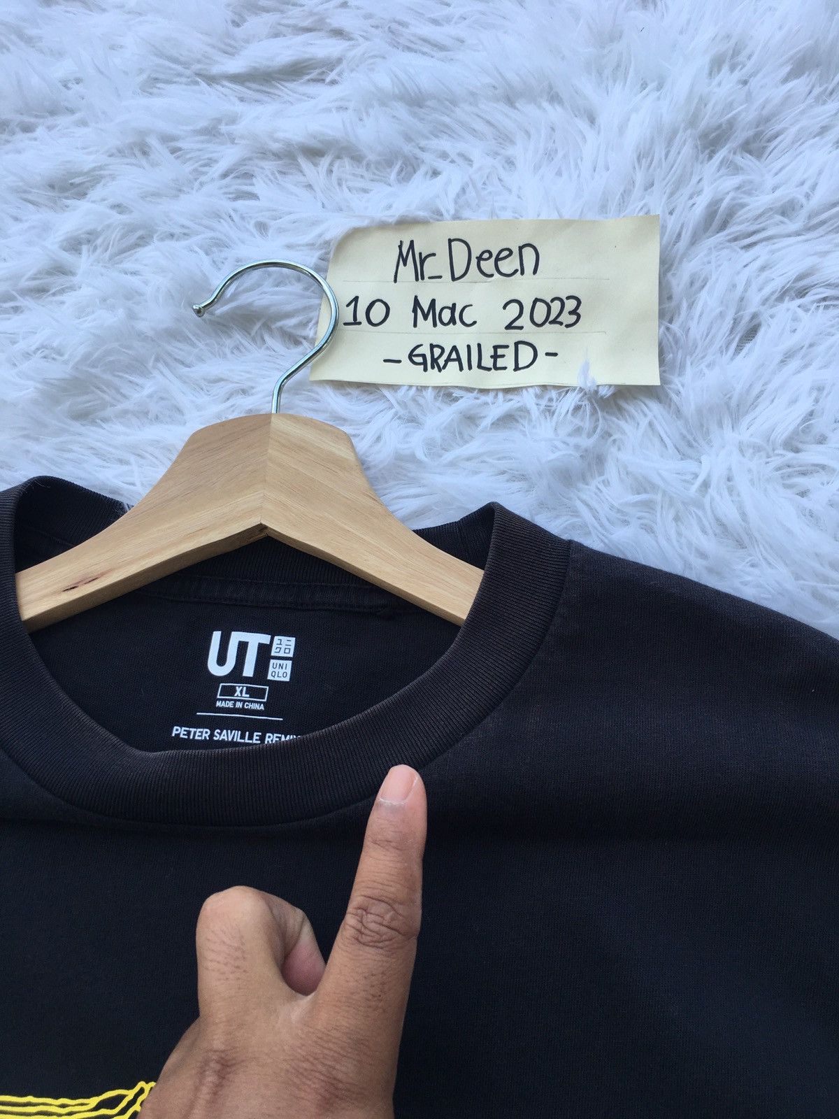 Band Tees Rare Uniqlo UT x Peter Saville Joy Division Graphic Tshirt Size US XL / EU 56 / 4 - 10 Thumbnail