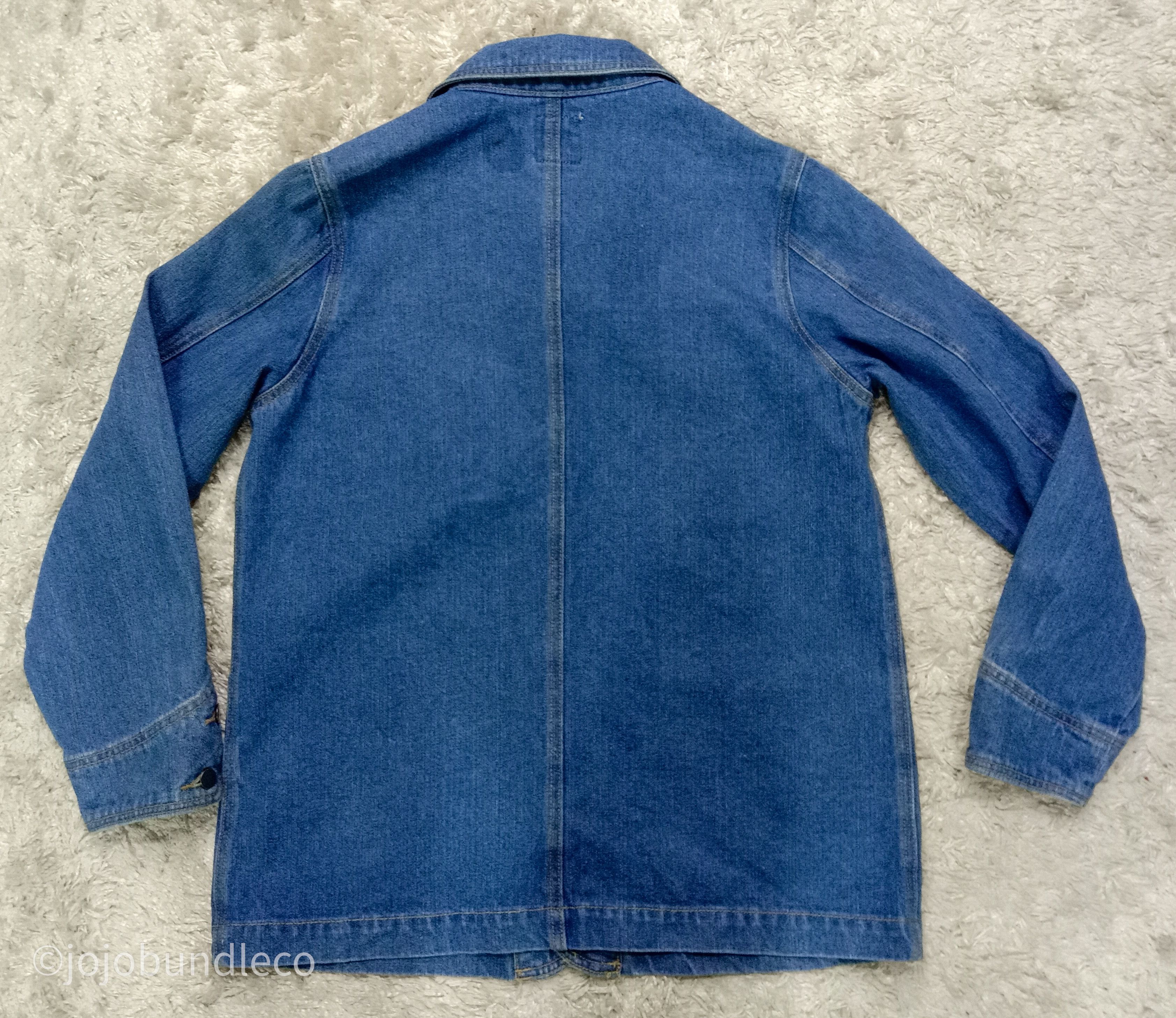 Japanese Brand Tribal style embroidery Titicaca denim jacket Size US S / EU 44-46 / 1 - 5 Thumbnail