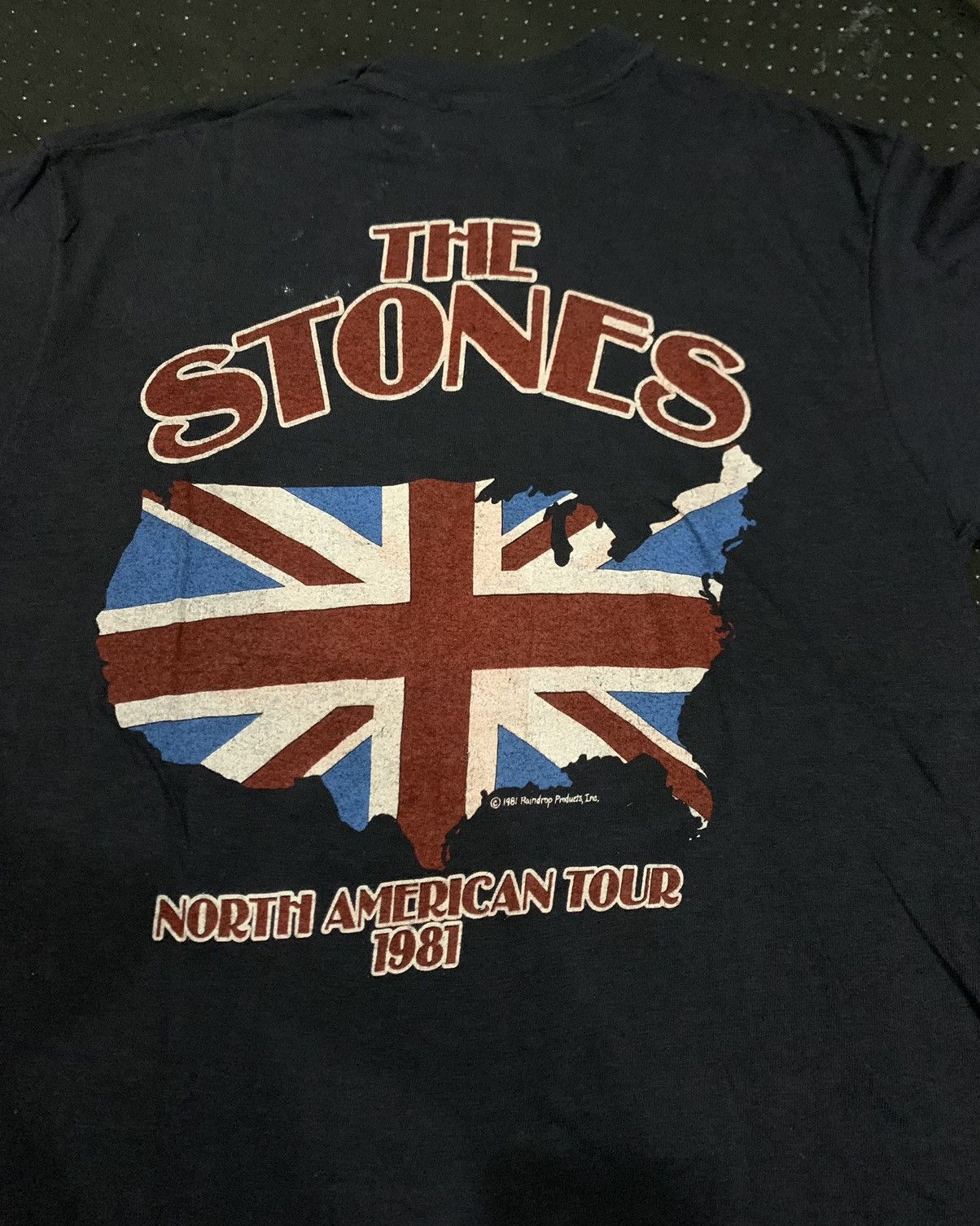 Band Tees × The Rolling Stones × Vintage Vintage 80s The Rolling 