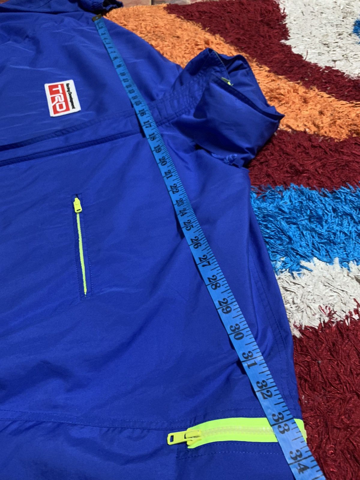 Japanese Brand VINTAGE TRD MOTORSPORT RACING TOYOTA SWEATER ZIPPER Size US L / EU 52-54 / 3 - 24 Thumbnail
