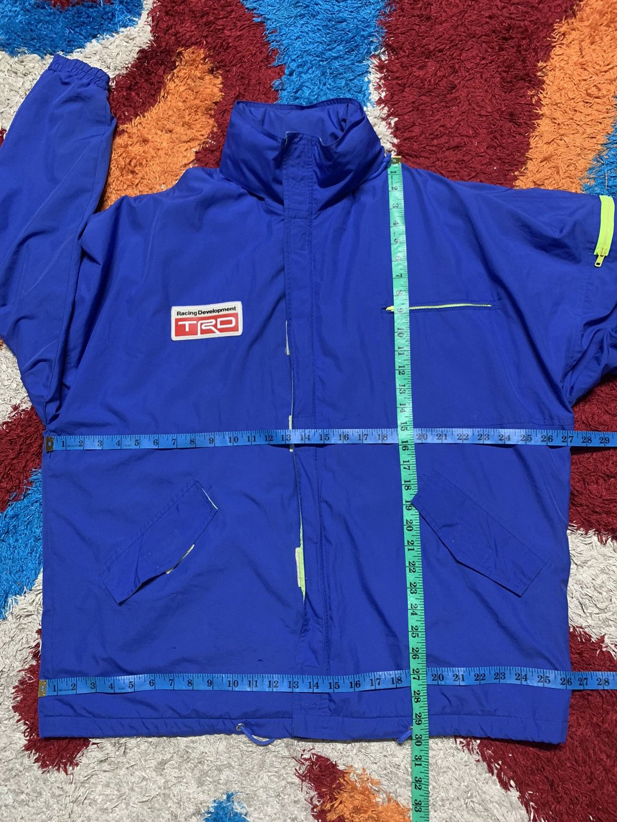 Japanese Brand VINTAGE TRD MOTORSPORT RACING TOYOTA SWEATER ZIPPER Size US L / EU 52-54 / 3 - 22 Thumbnail