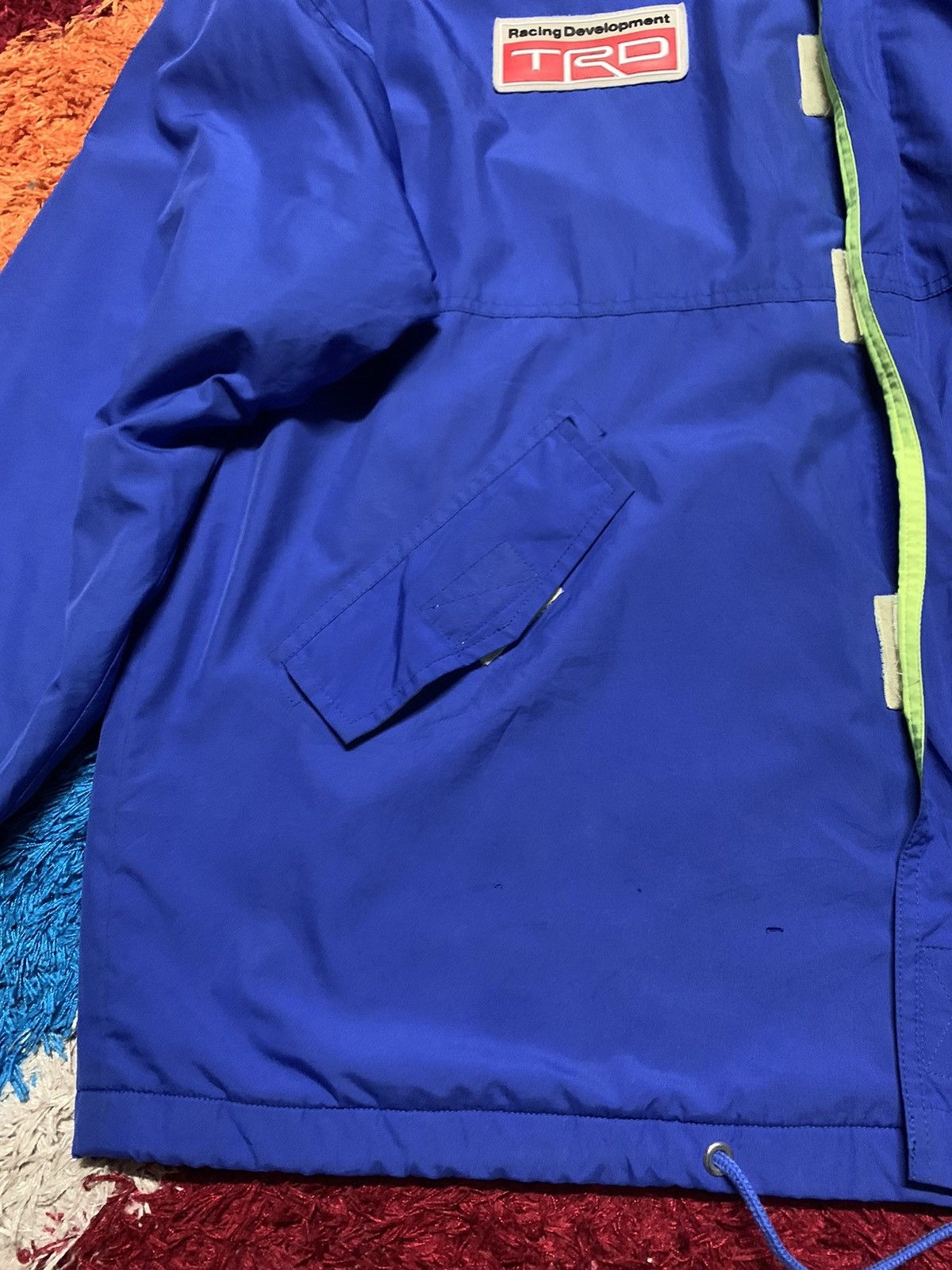 Japanese Brand VINTAGE TRD MOTORSPORT RACING TOYOTA SWEATER ZIPPER Size US L / EU 52-54 / 3 - 9 Thumbnail