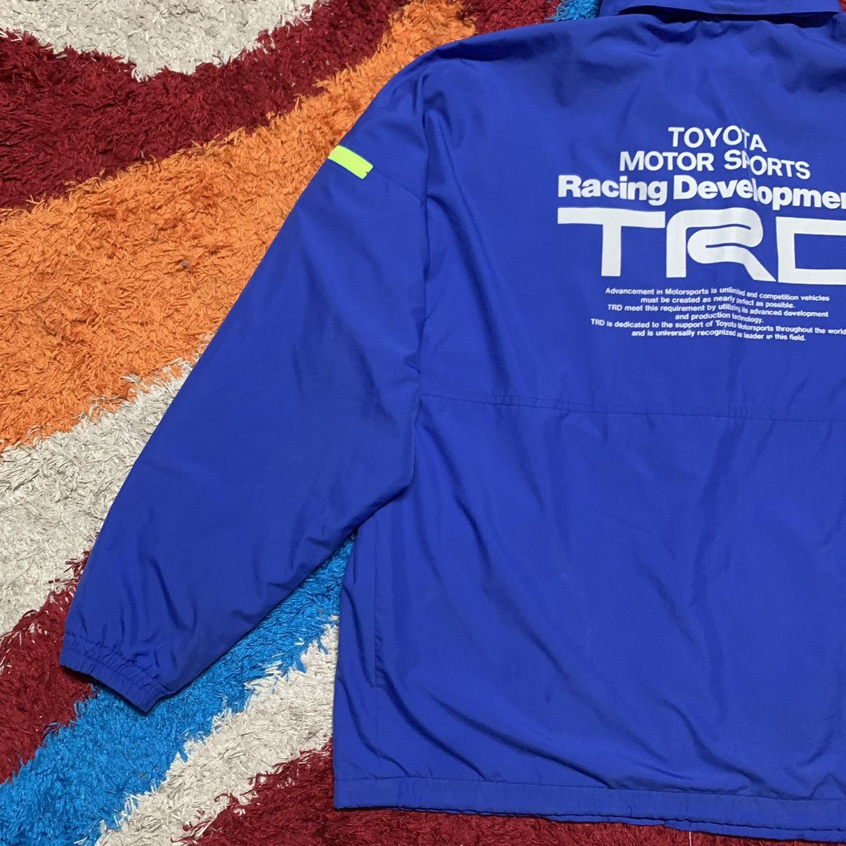 Japanese Brand VINTAGE TRD MOTORSPORT RACING TOYOTA SWEATER ZIPPER Size US L / EU 52-54 / 3 - 15 Thumbnail