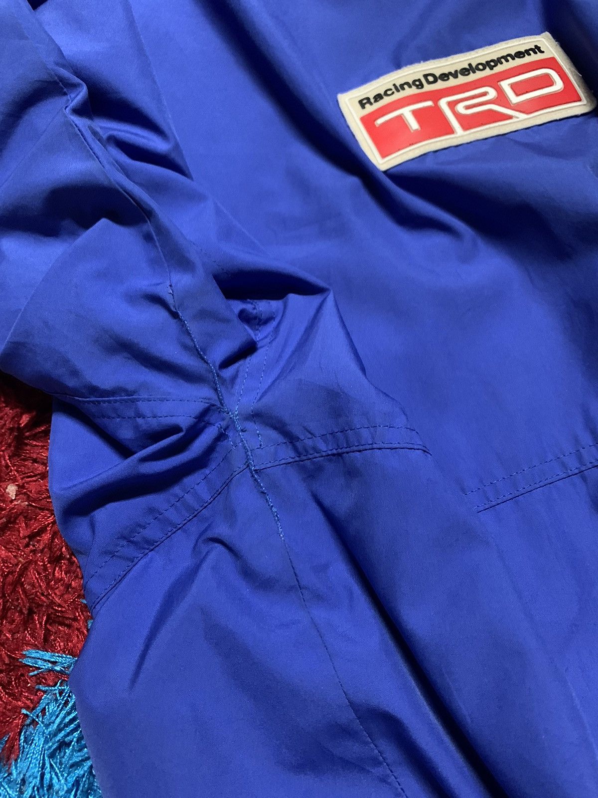 Japanese Brand VINTAGE TRD MOTORSPORT RACING TOYOTA SWEATER ZIPPER Size US L / EU 52-54 / 3 - 11 Thumbnail