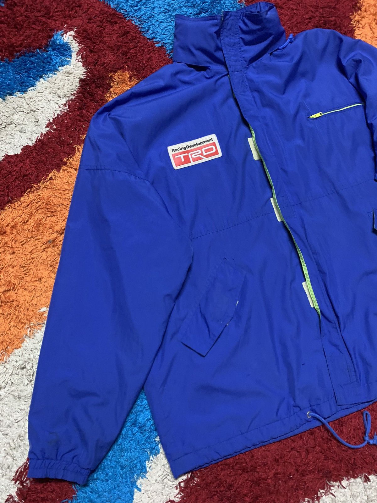 Japanese Brand VINTAGE TRD MOTORSPORT RACING TOYOTA SWEATER ZIPPER Size US L / EU 52-54 / 3 - 6 Thumbnail