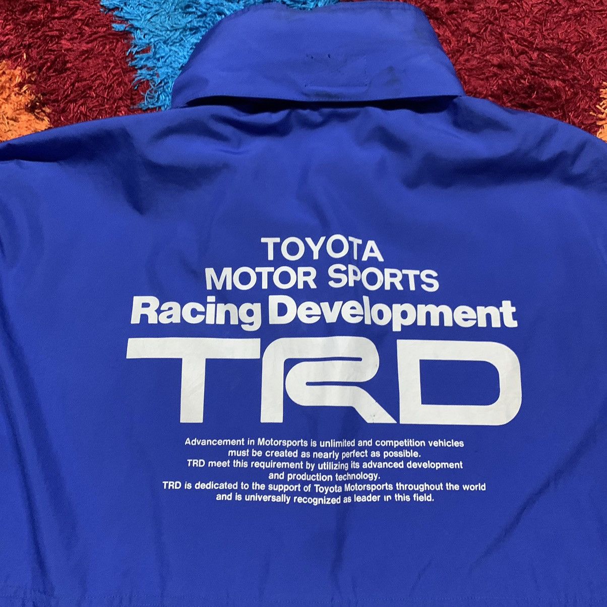 Japanese Brand VINTAGE TRD MOTORSPORT RACING TOYOTA SWEATER ZIPPER Size US L / EU 52-54 / 3 - 17 Thumbnail