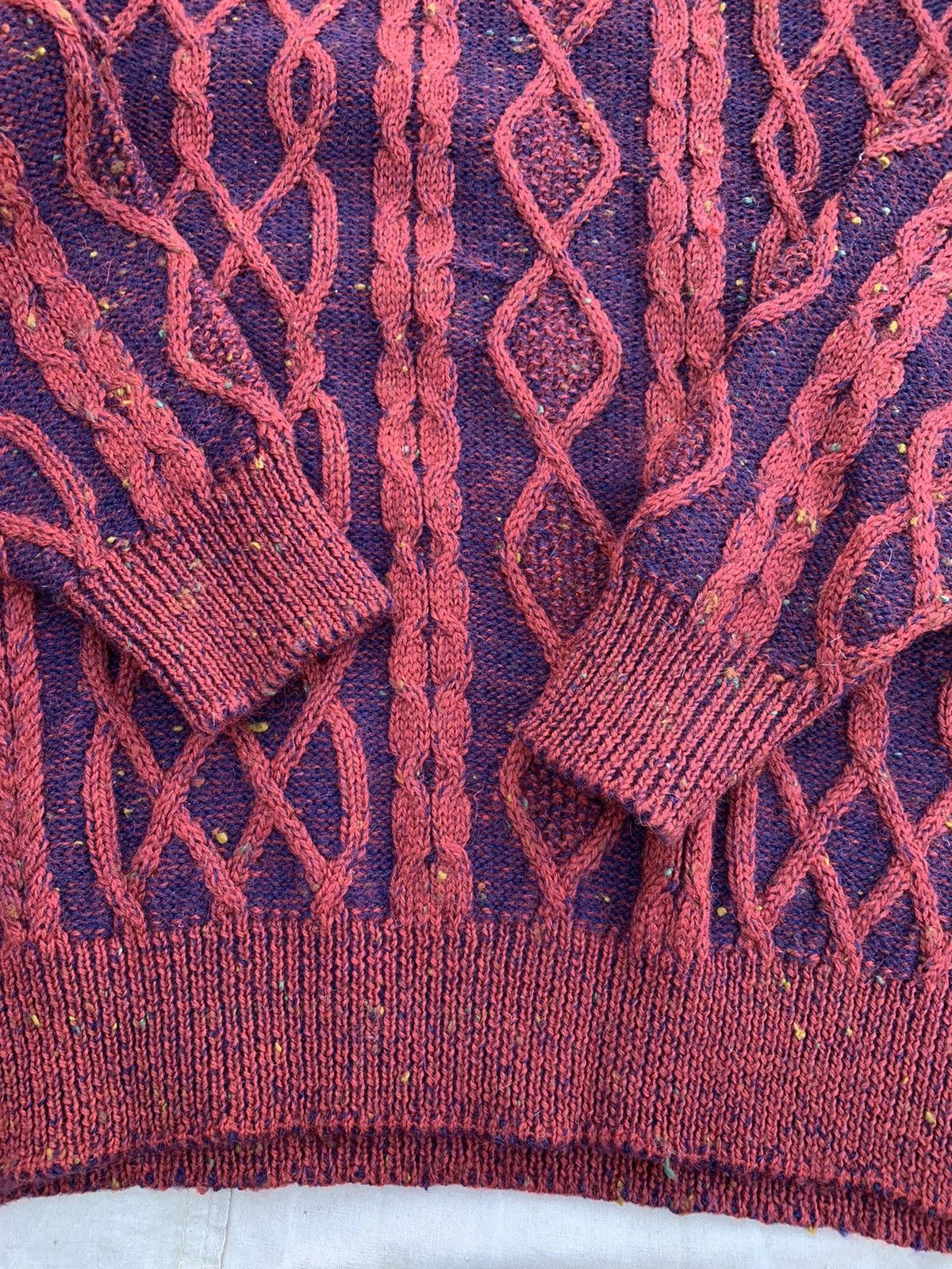 Japanese Brand Vintage Nor Easterly Wool Knitted Sweater Size US L / EU 52-54 / 3 - 7 Thumbnail