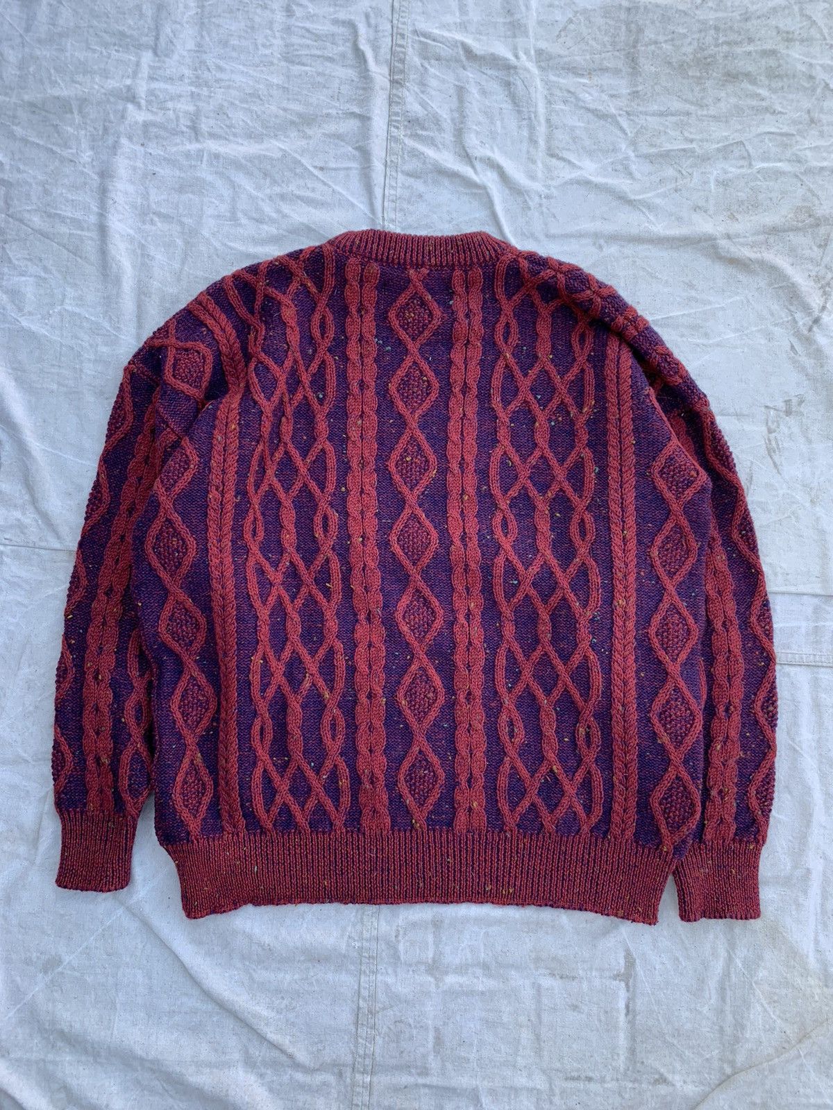 Japanese Brand Vintage Nor Easterly Wool Knitted Sweater Size US L / EU 52-54 / 3 - 8 Thumbnail