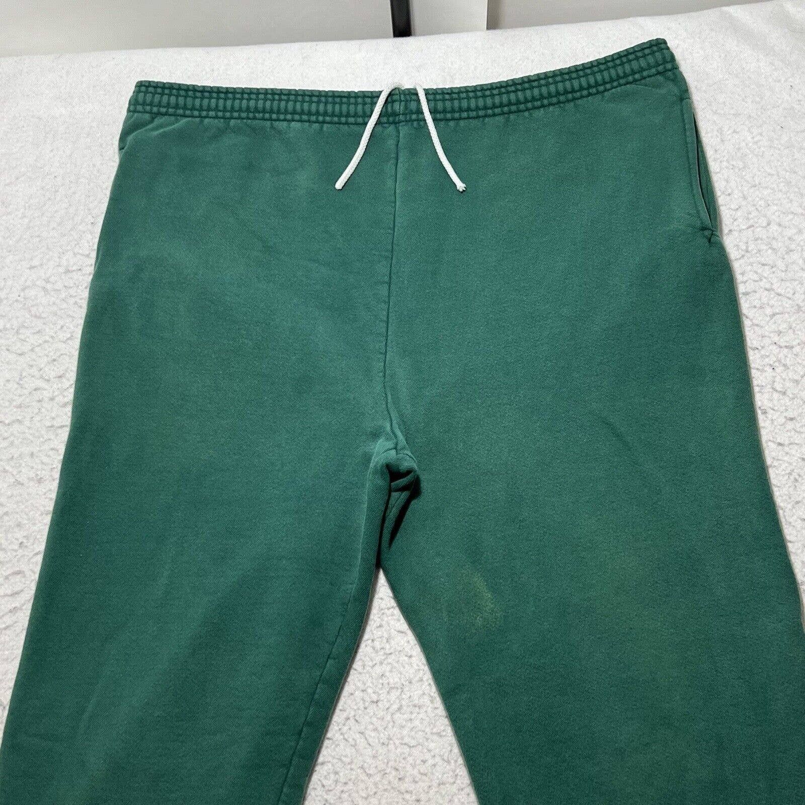 Sweat LL Bean X Russell 1992 – Bleu Sarcelle – Taille M – Vintage USA – Col Rond