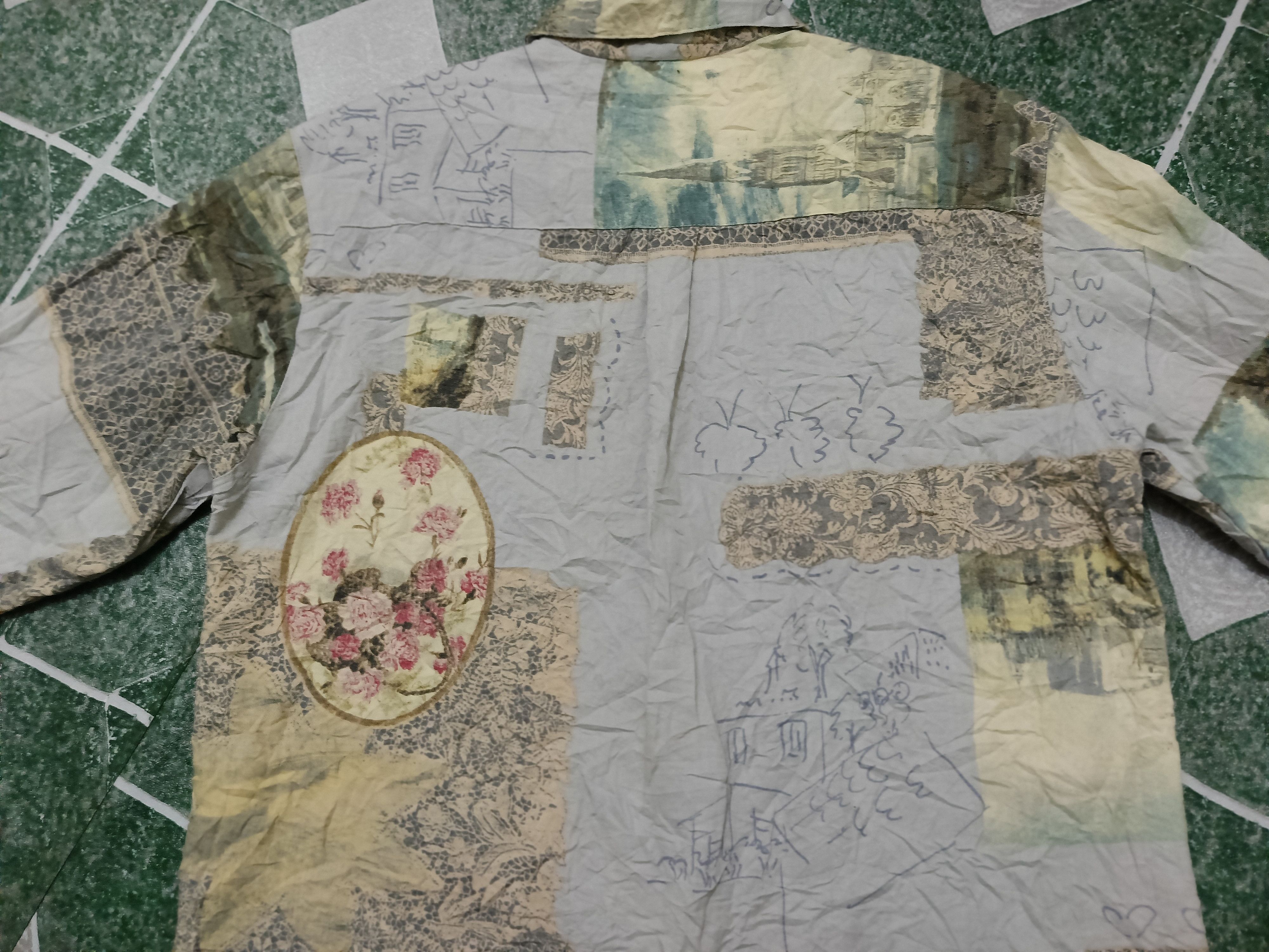 Japanese Brand Rare Design Splendid Shirts Button Up Distressed thrashed Size US M / EU 48-50 / 2 - 12 Thumbnail